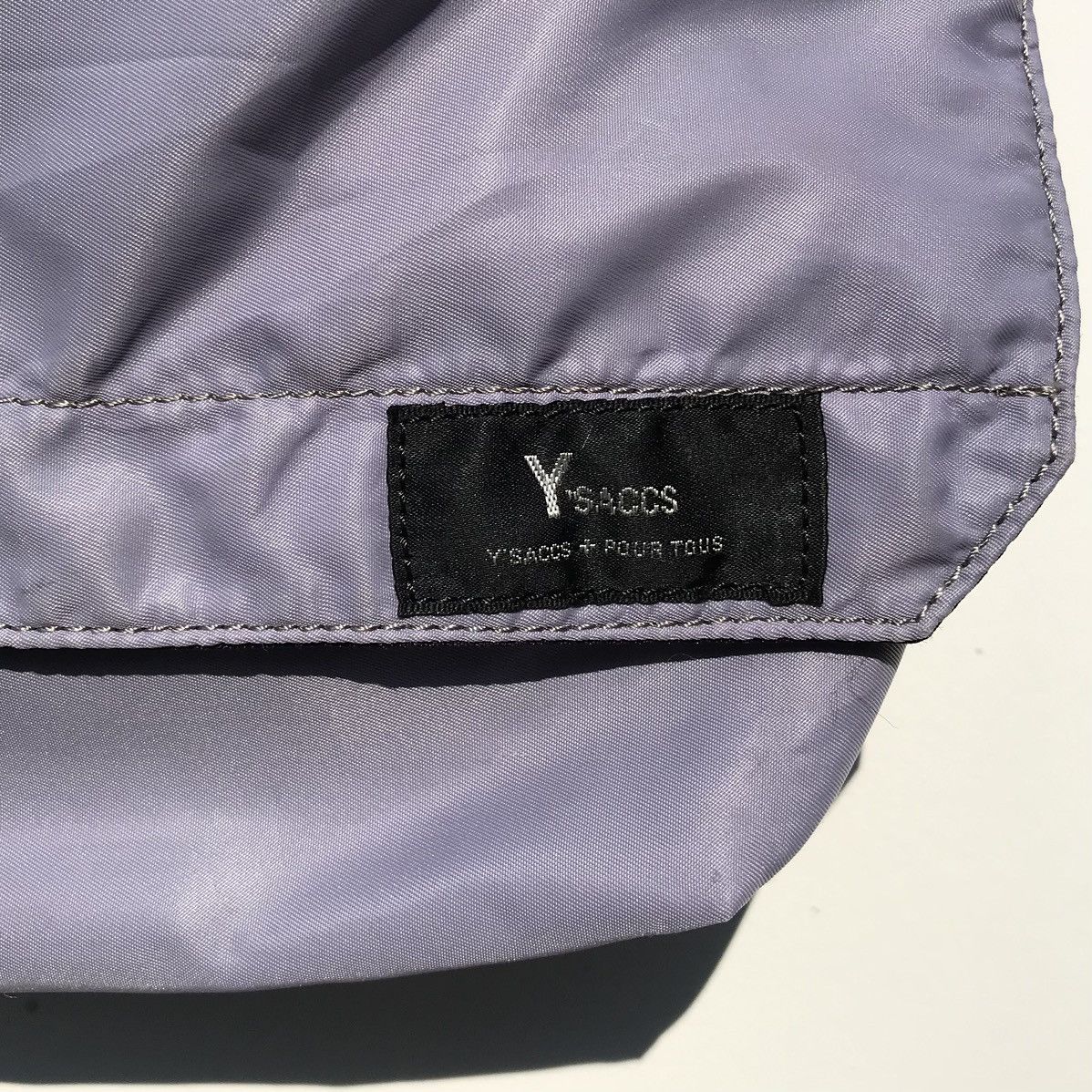 Japanese Brand × Yohji Yamamoto Y’saccs Yohji Yamamoto Sling Bag Yohji Yamamoto Designer Size ONE SIZE - 16 Thumbnail