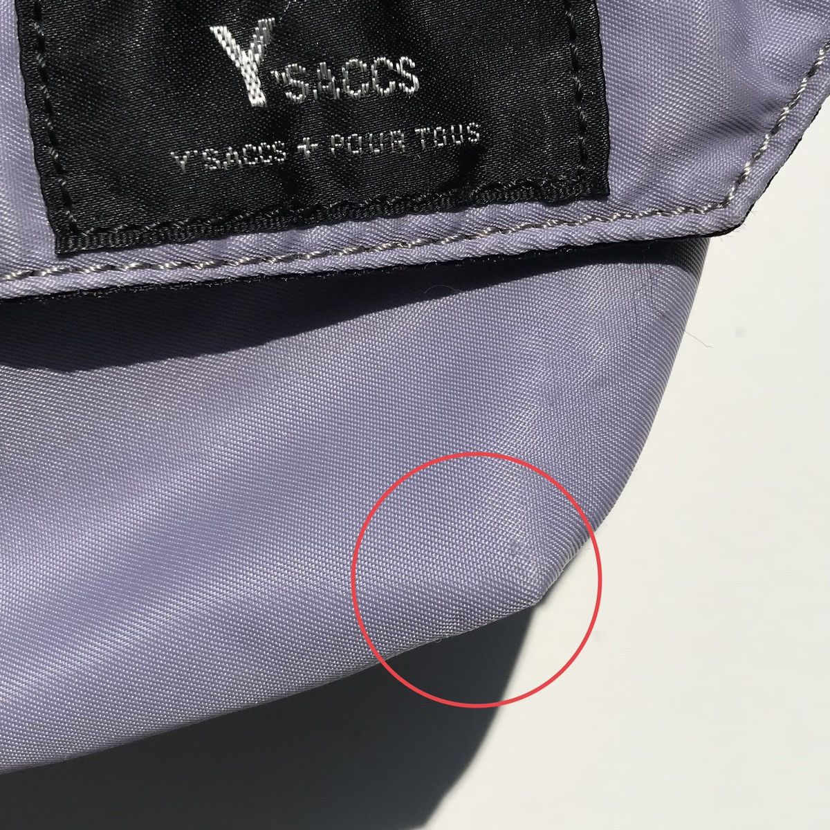 Japanese Brand × Yohji Yamamoto Y’saccs Yohji Yamamoto Sling Bag Yohji Yamamoto Designer Size ONE SIZE - 14 Thumbnail