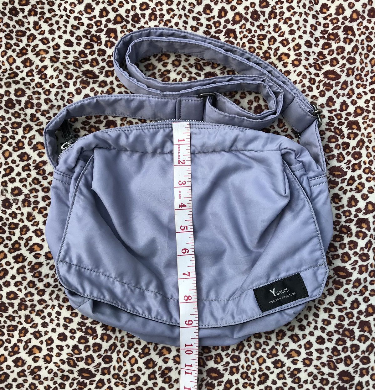 Japanese Brand × Yohji Yamamoto Y’saccs Yohji Yamamoto Sling Bag Yohji Yamamoto Designer Size ONE SIZE - 7 Thumbnail