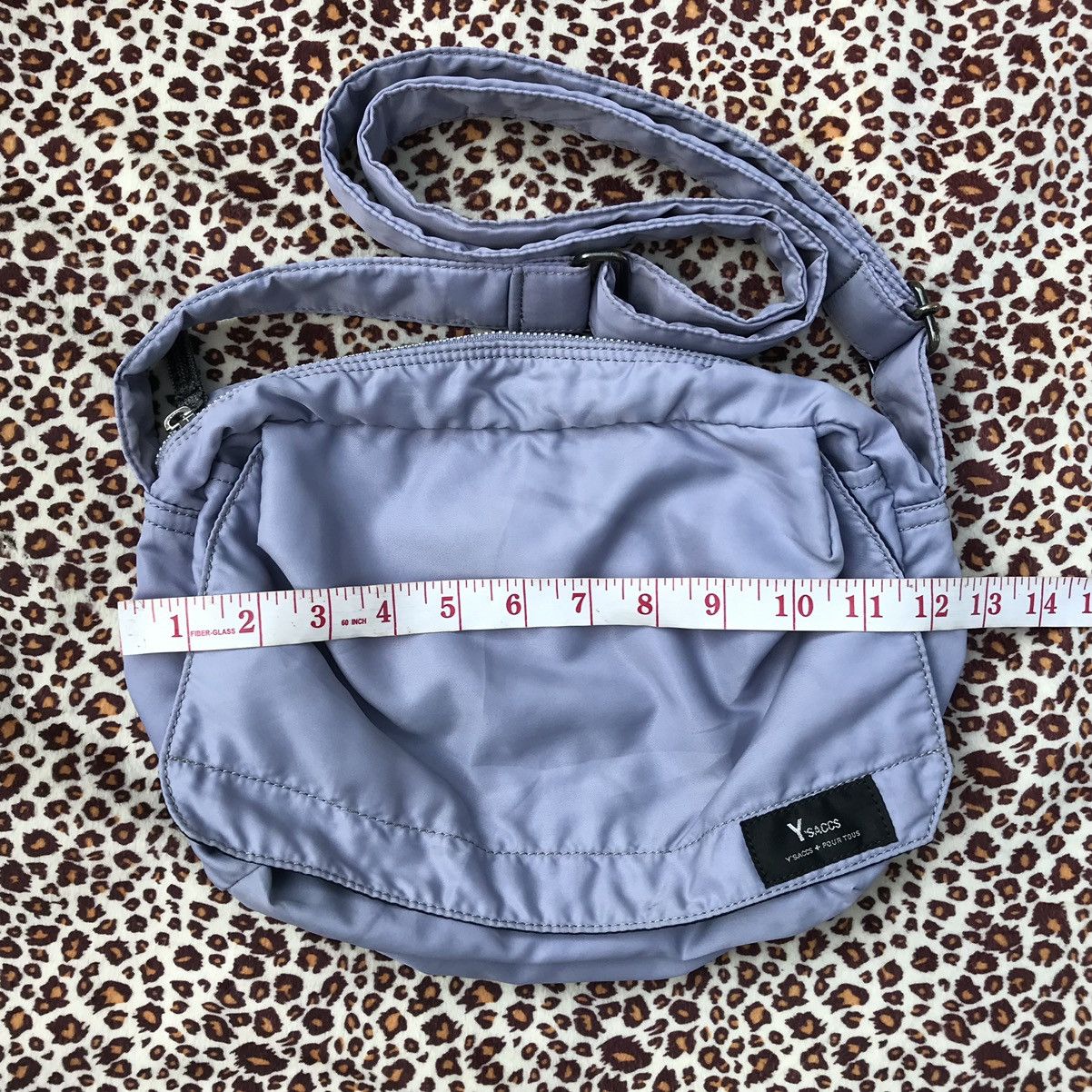 Japanese Brand × Yohji Yamamoto Y’saccs Yohji Yamamoto Sling Bag Yohji Yamamoto Designer Size ONE SIZE - 8 Thumbnail