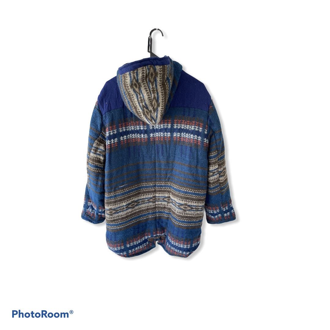 Japanese Brand AMINA MULTICOLOUR REVERSEBLE SIZE M JACKET HOODED JAPAN Size US M / EU 48-50 / 2 - 3 Thumbnail