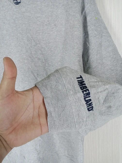 Timberland RARE VINTAGE TIMBERLAND CENTER LOGO CREWNECK SWEATSHIRT Size US L / EU 52-54 / 3 - 5 Thumbnail