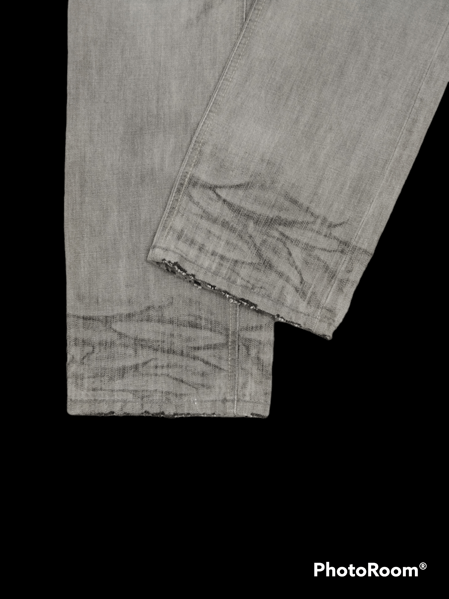 Japanese Brand DiSTRESSED GRAY RAPANUI&CO DENIM PANTS Size US 32 / EU 48 - 5 Thumbnail