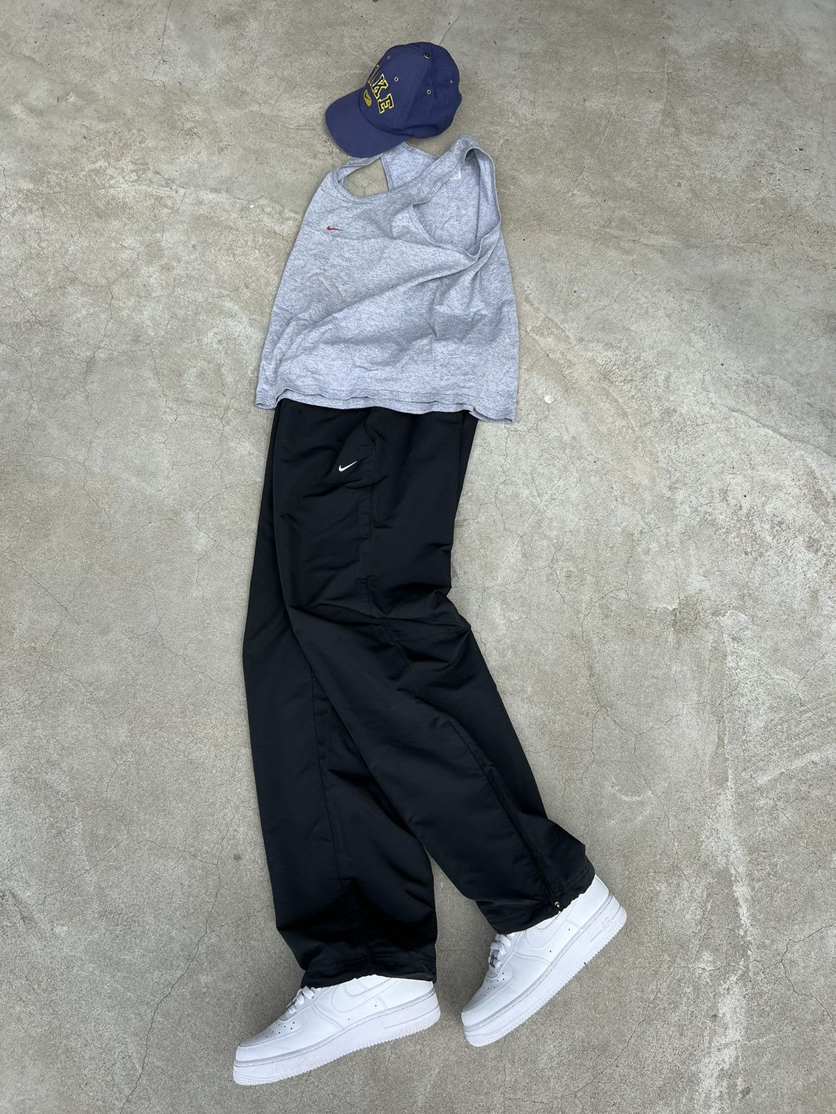 Nike Vintage Nike Pants Graphit Black Size US 32 / EU 48 - 5 Thumbnail