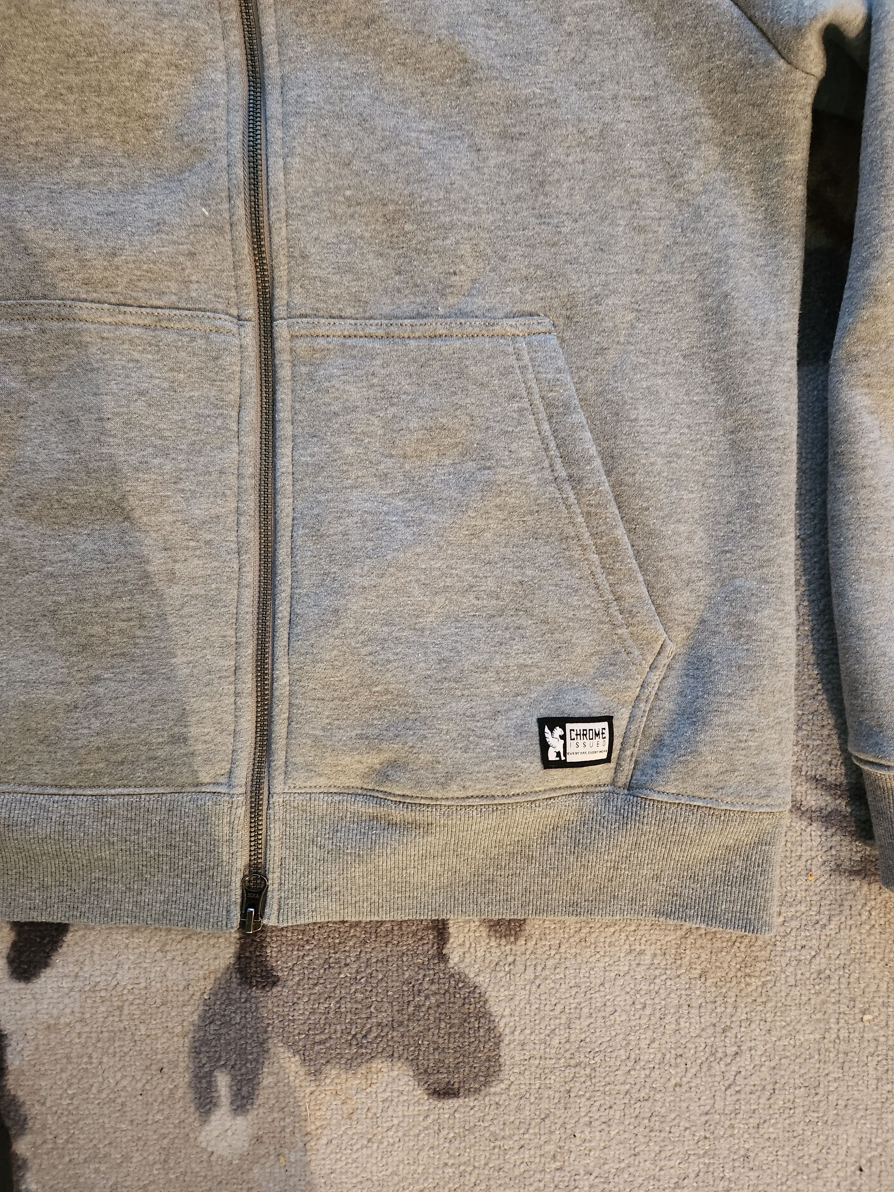 Chrome Industries CHROME ISSUED FLEECE HOODIE Size US L / EU 52-54 / 3 - 2 Thumbnail
