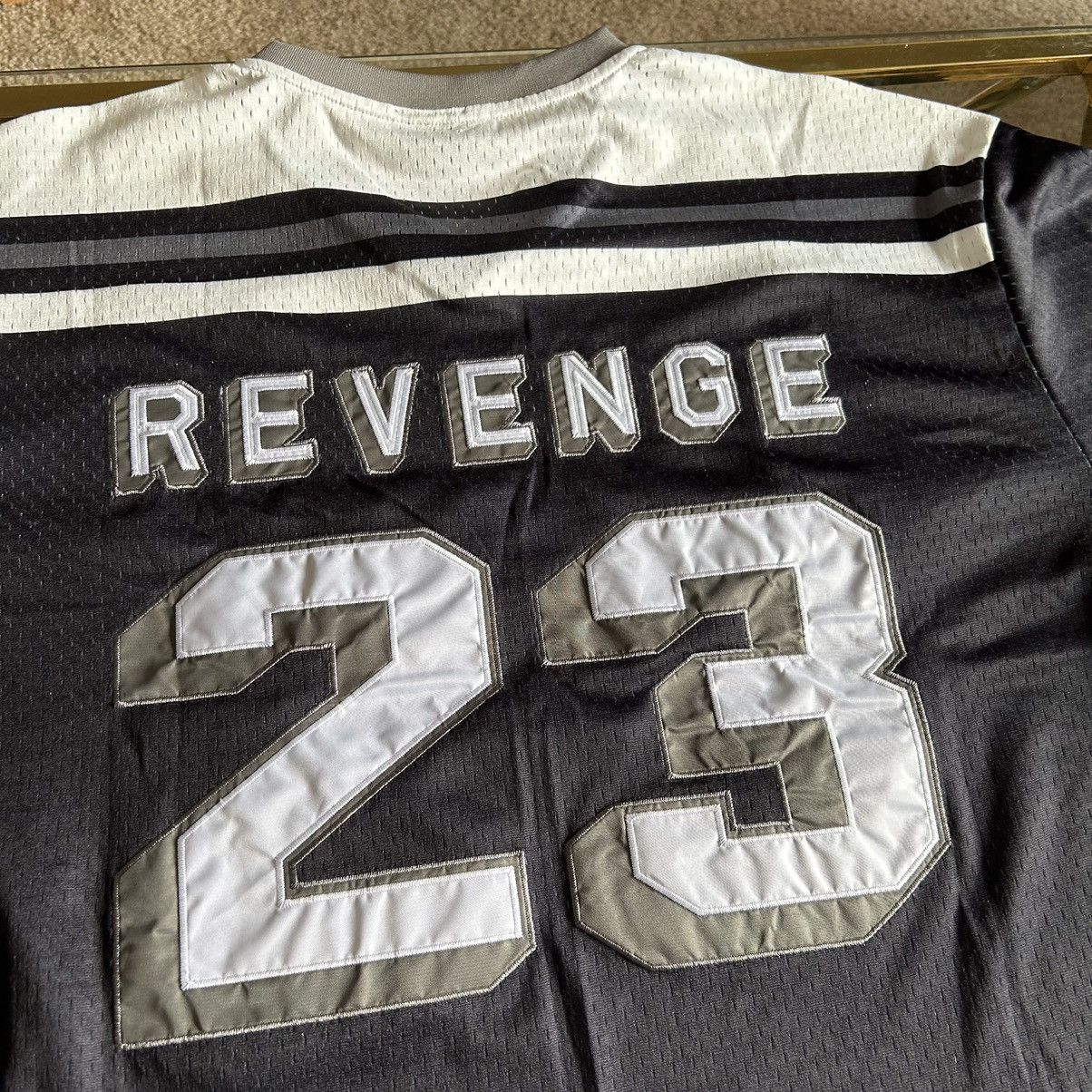 Revenge STRiPED EMBROiDERED NEW YORK RANGERS HOCKEY JERSEY Size US XL / EU 56 / 4 - 7 Thumbnail
