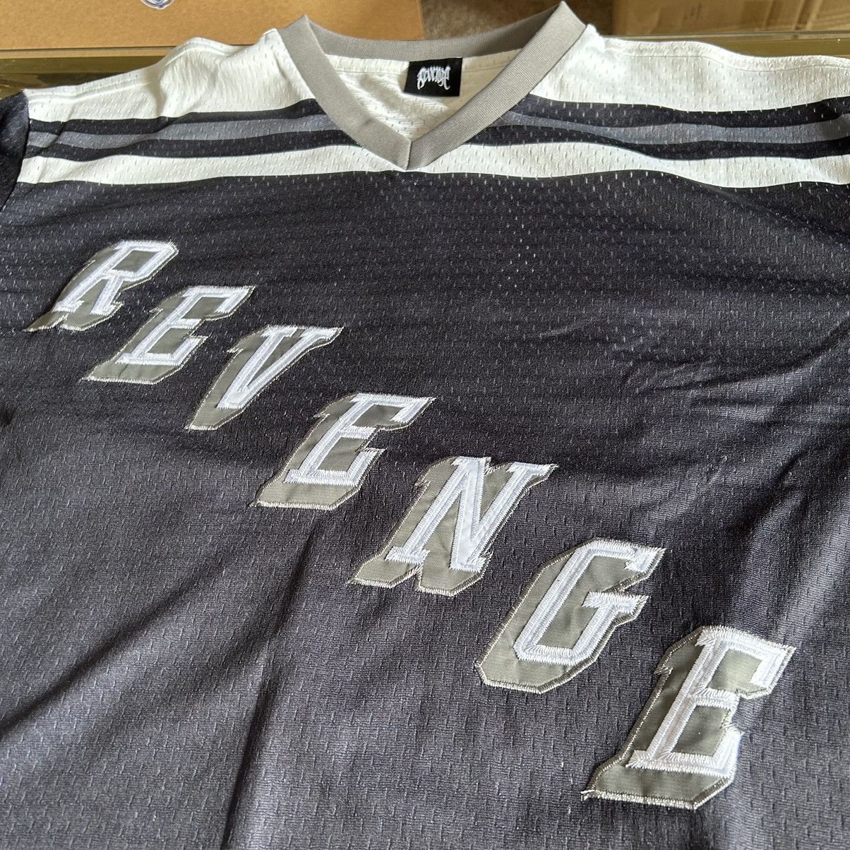 Revenge STRiPED EMBROiDERED NEW YORK RANGERS HOCKEY JERSEY Size US XL / EU 56 / 4 - 5 Thumbnail
