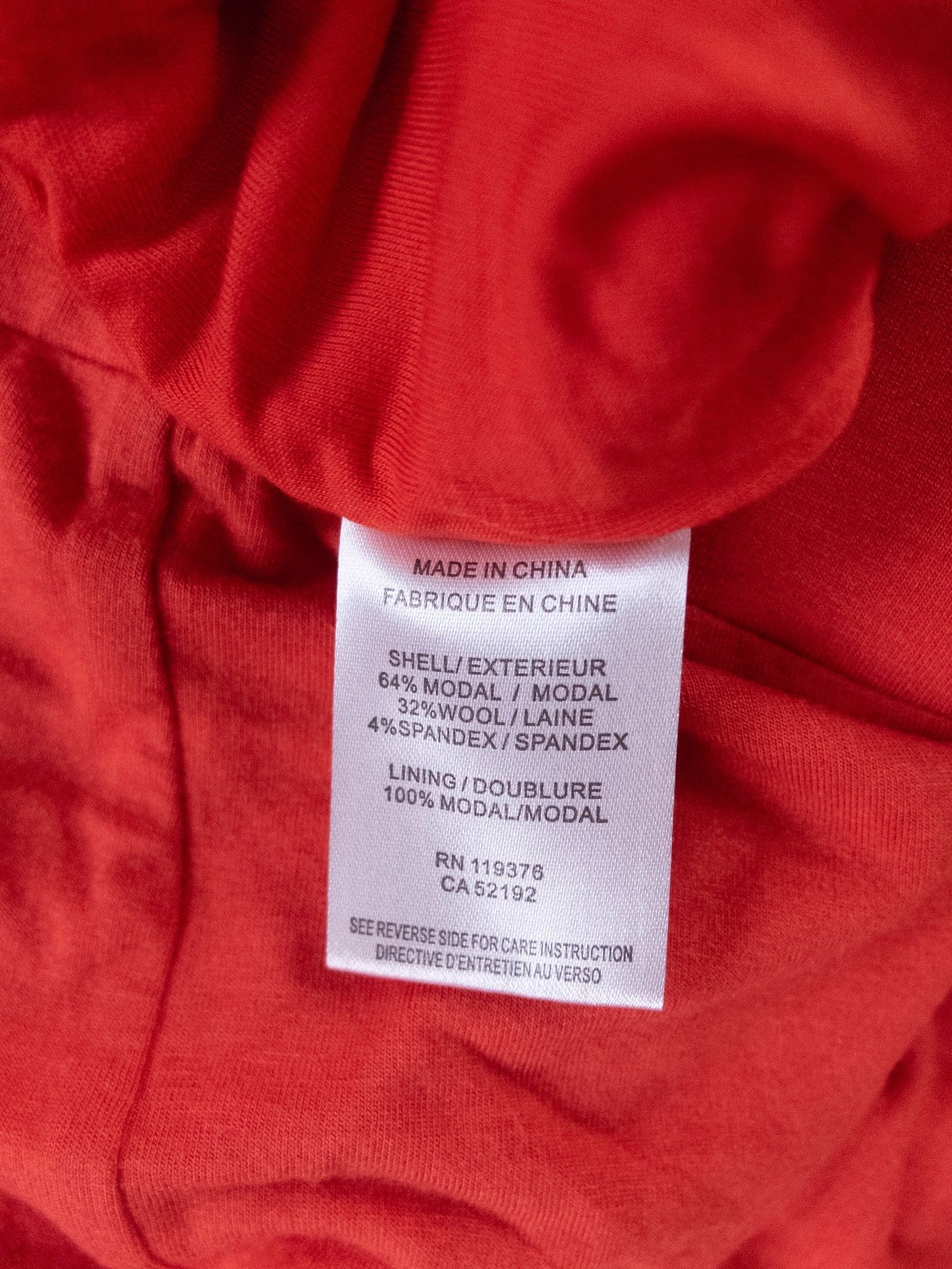 Helmut Lang HELMUT LANG vein red modal wool draped tube skirt Large Size 30" / US 8 / IT 44 - 7 Thumbnail