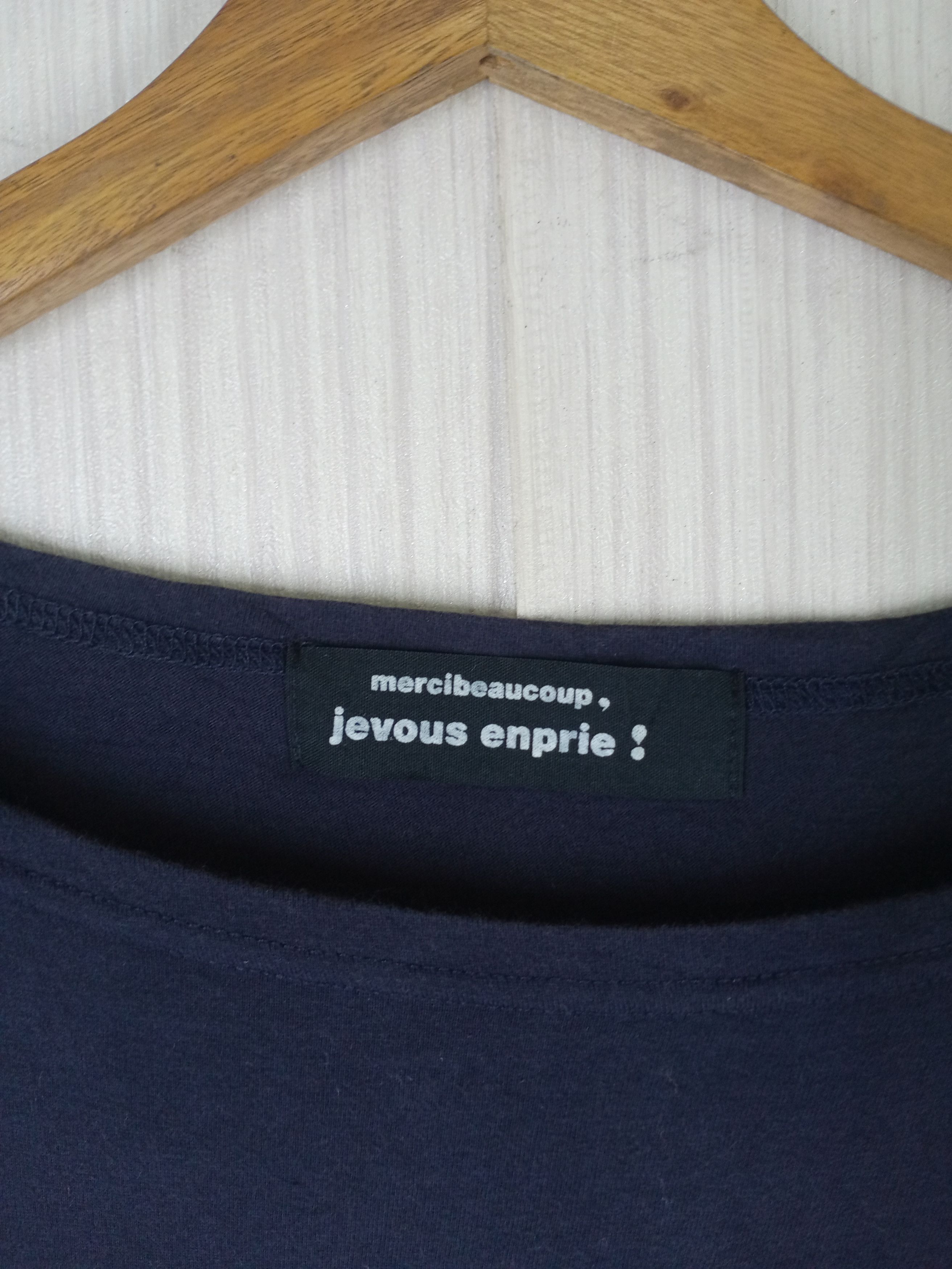 90's Issey Miyake Mercibeaucoup Jevous Enprie Tshirt