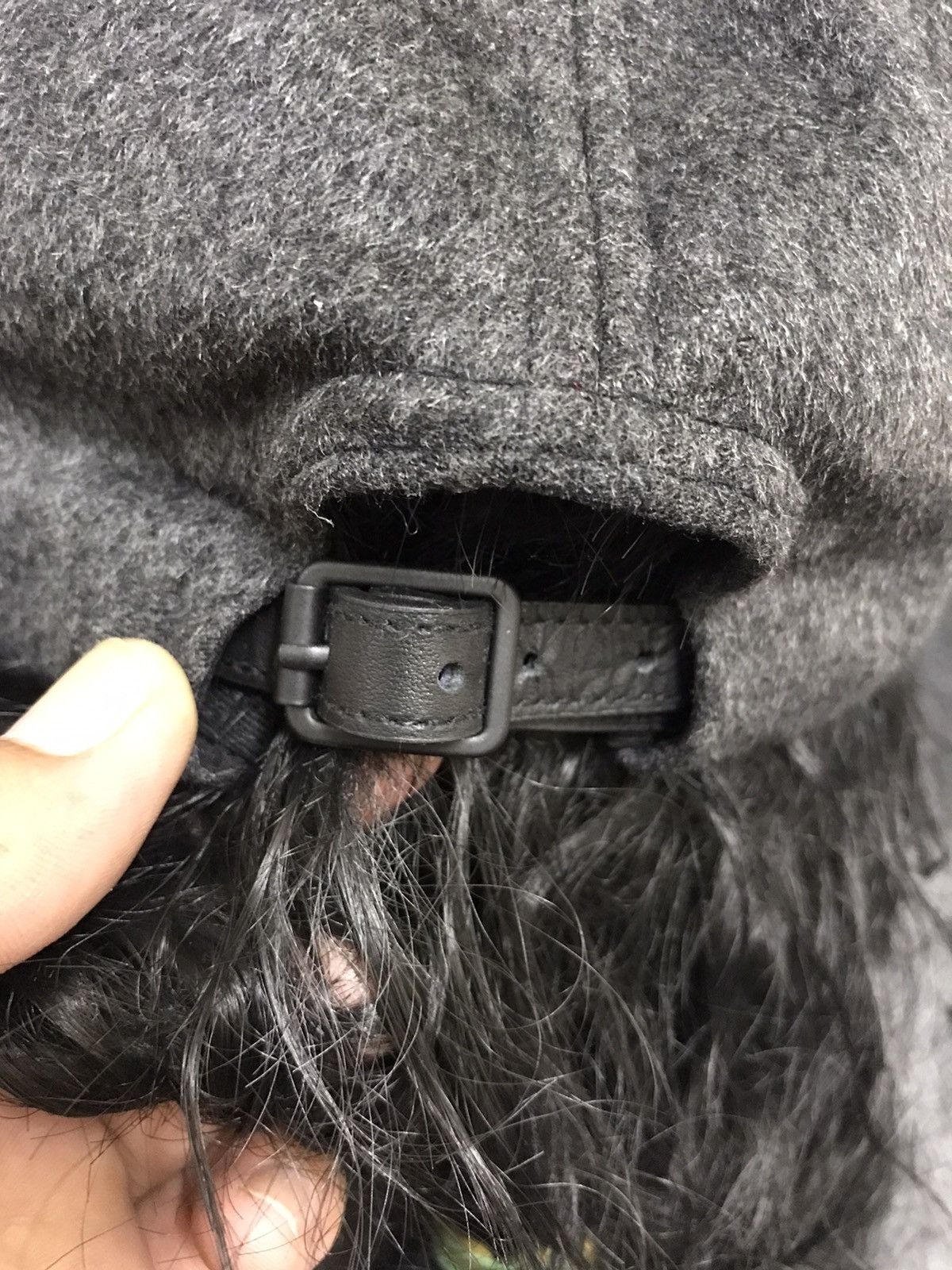 Japanese Brand Uniqlo Wool Grey Cap Size ONE SIZE - 5 Thumbnail