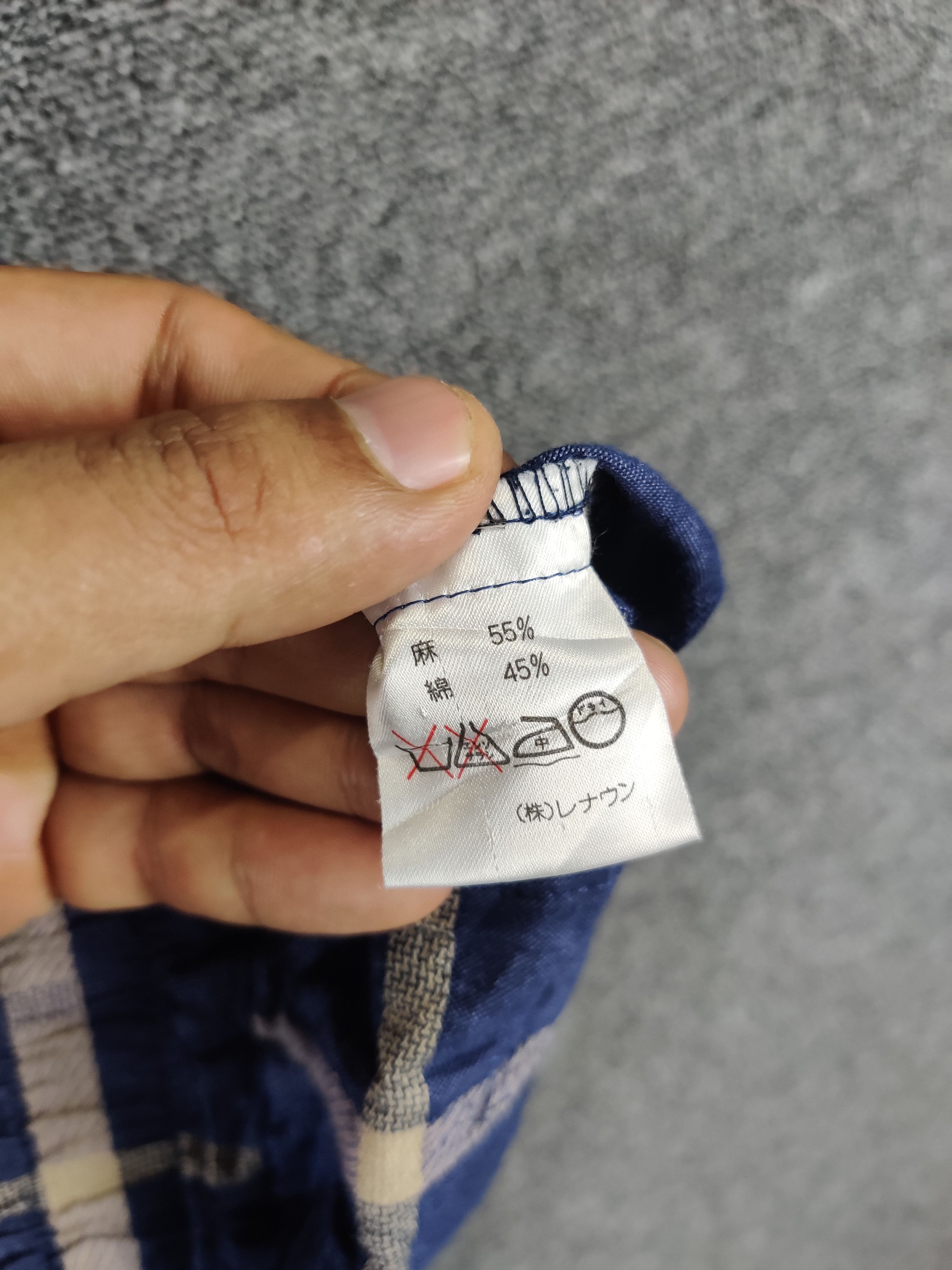 Japanese Brand Vintage Japanese Brand Simple Life Checkered Shirt Button Up Size US M / EU 48-50 / 2 - 9 Thumbnail