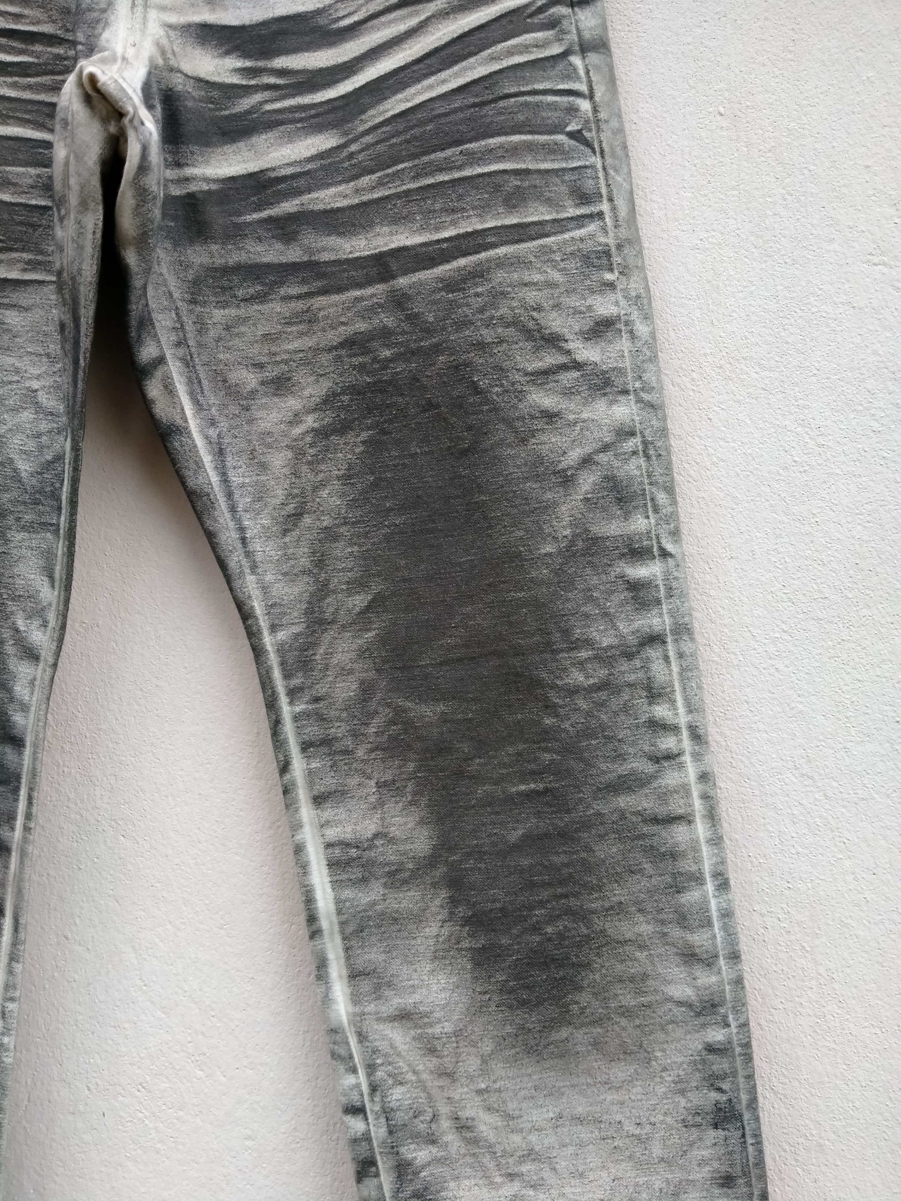 semanticdesign Vintage Japan Made Semantics Design Distressed Waxed Denim Size US 30 / EU 46 - 14 Thumbnail