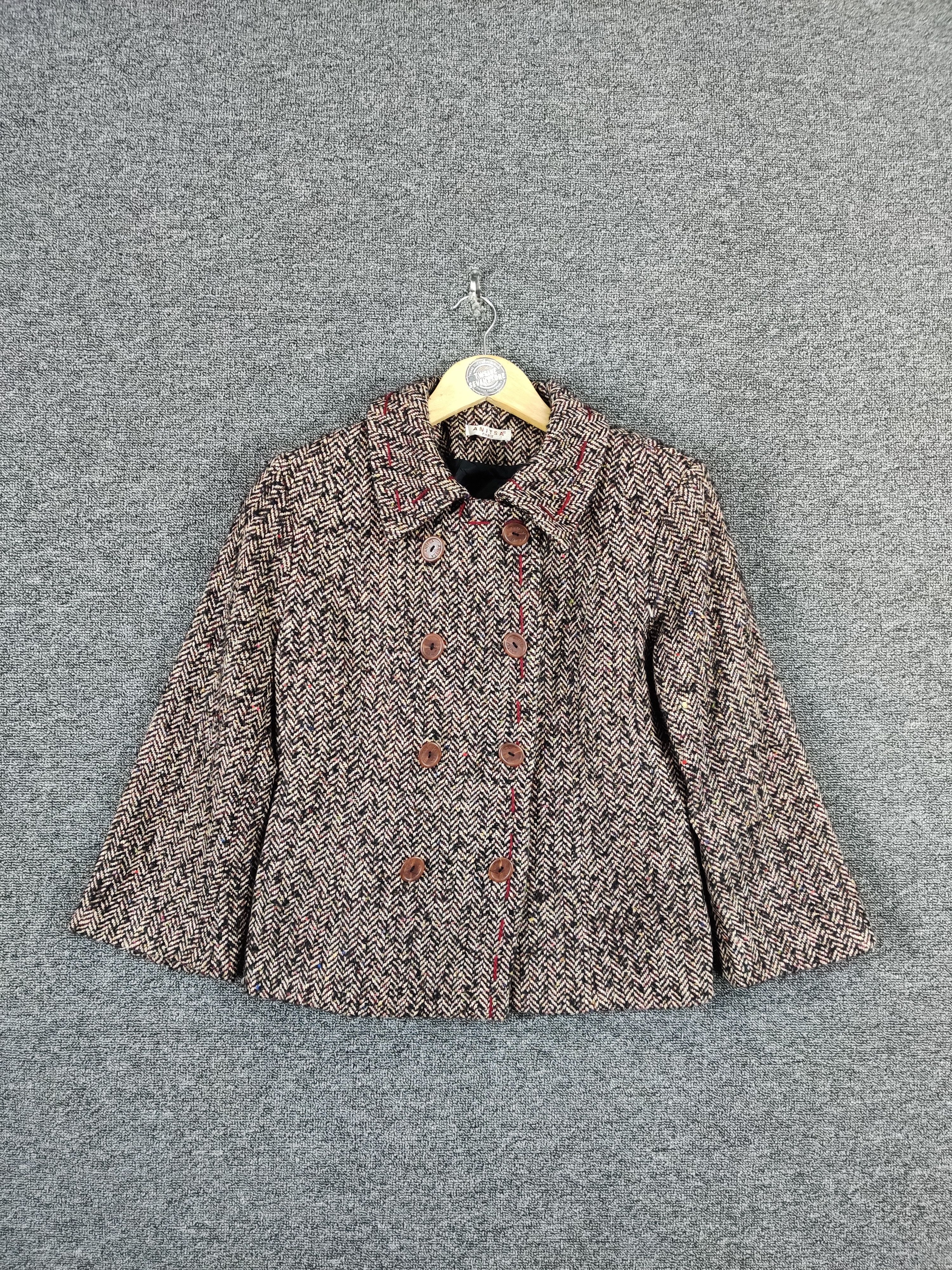 Vintage Anista Paris Wool Cropped Jacket