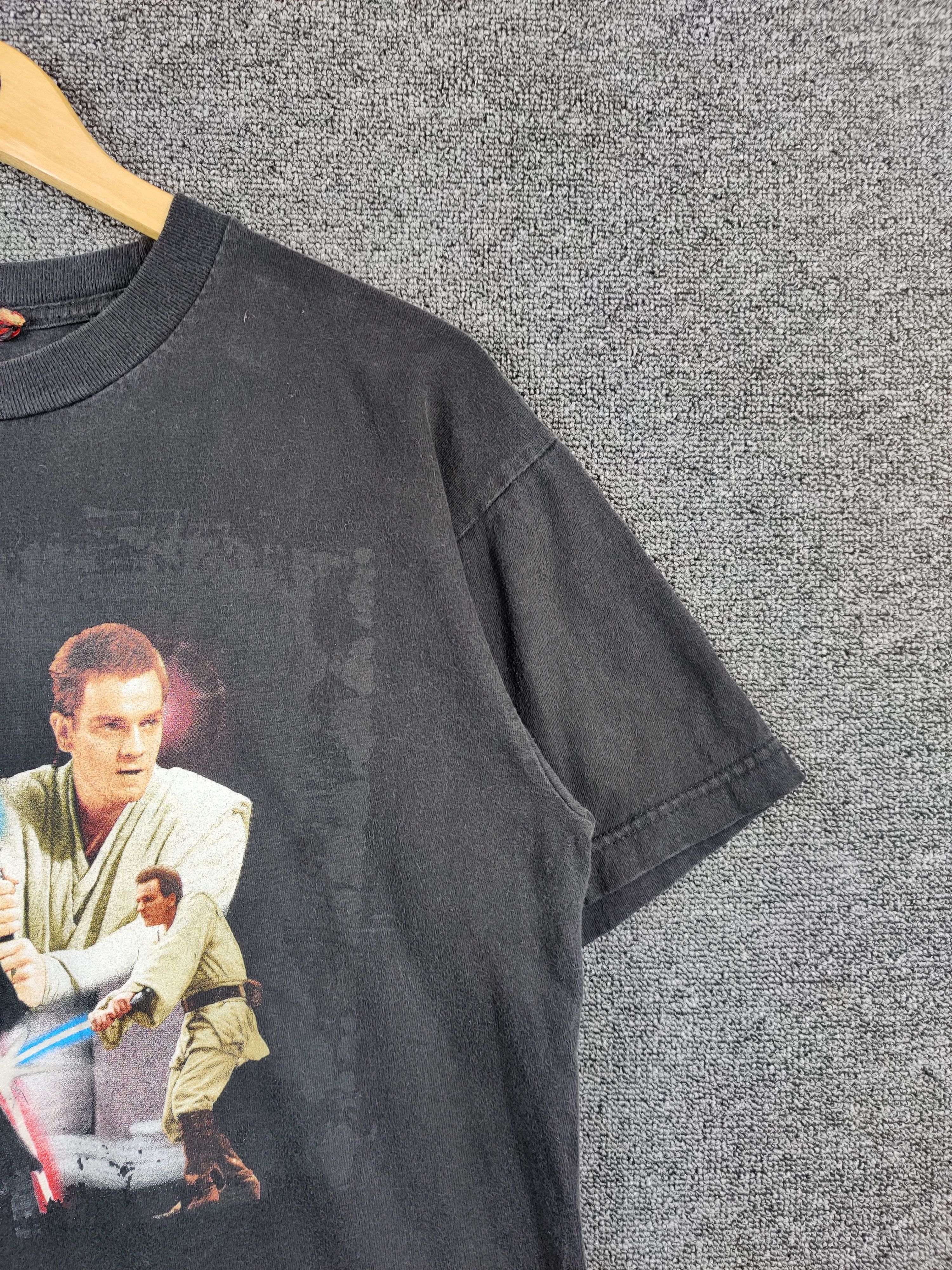 Star Wars Vintage Star Wars Movie Episod 1 Tee Tshirt Size US M / EU 48-50 / 2 - 3 Thumbnail