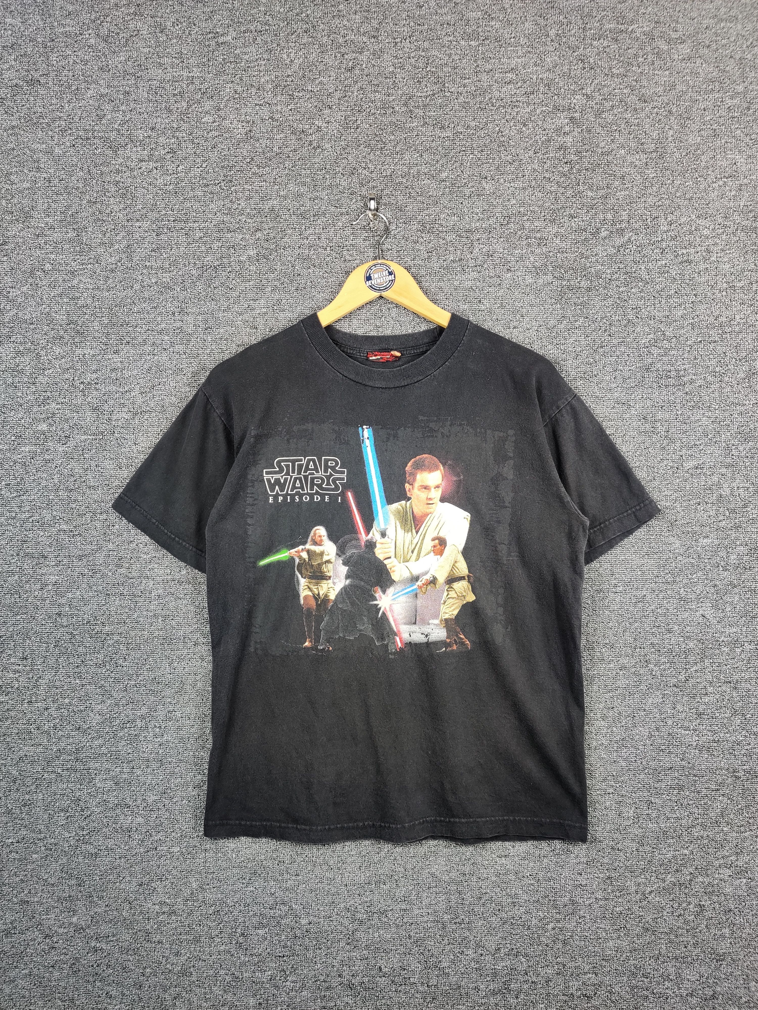Star Wars Vintage Star Wars Movie Episod 1 Tee Tshirt Size US M / EU 48-50 / 2 - 1 Thumbnail