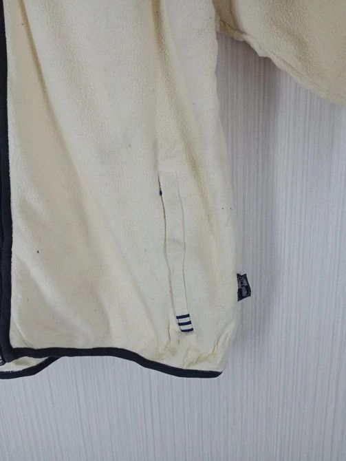 Adidas × Vintage Vintage 90s Adidas Small Logo Zipper Fleece Jacket Size US XL / EU 56 / 4 - 4 Thumbnail