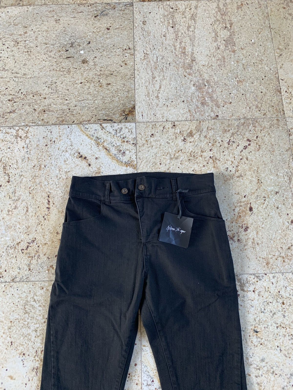 Andrea Ya'aqov 19MNEV33 Denim in Black Size US 31 - 6 Thumbnail