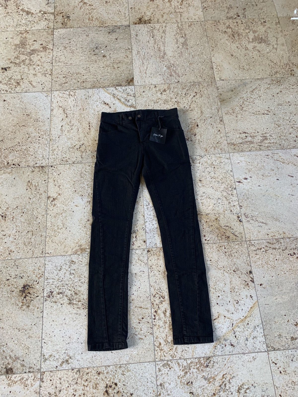 Andrea Ya'aqov 19MNEV33 Denim in Black Size US 31 - 1 Thumbnail