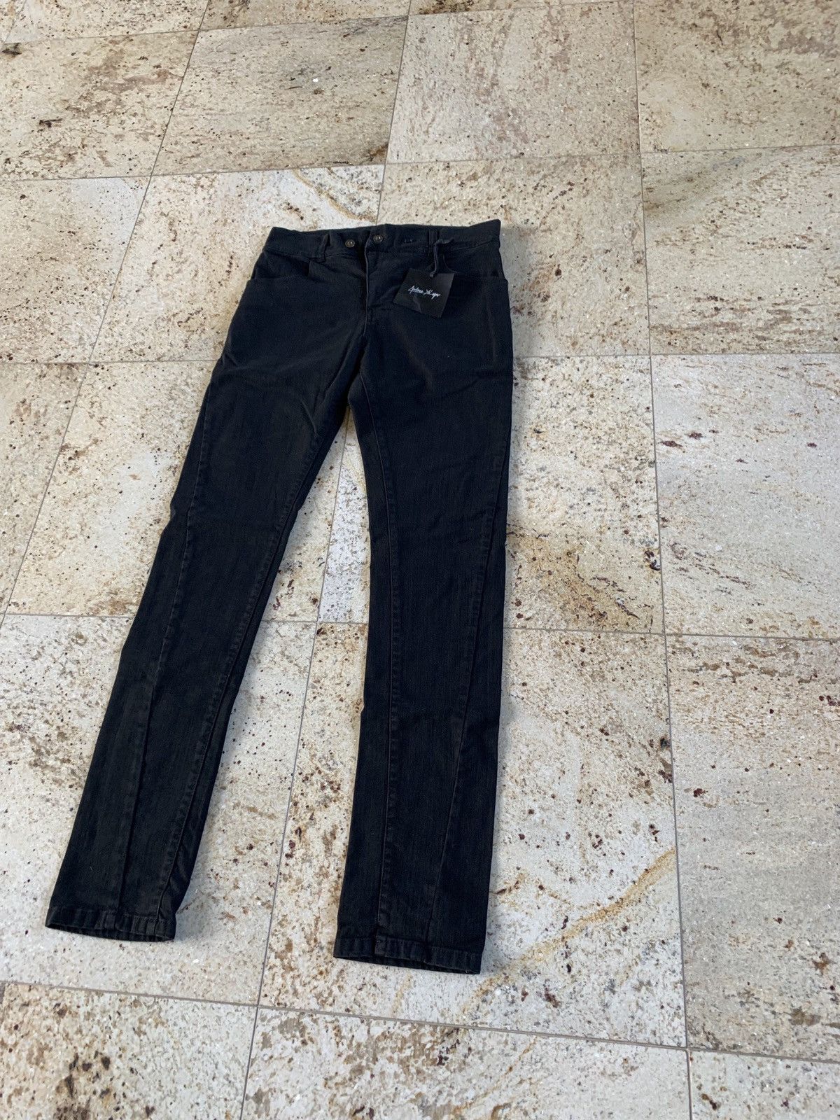 Andrea Ya'aqov 19MNEV33 Denim in Black Size US 31 - 3 Thumbnail