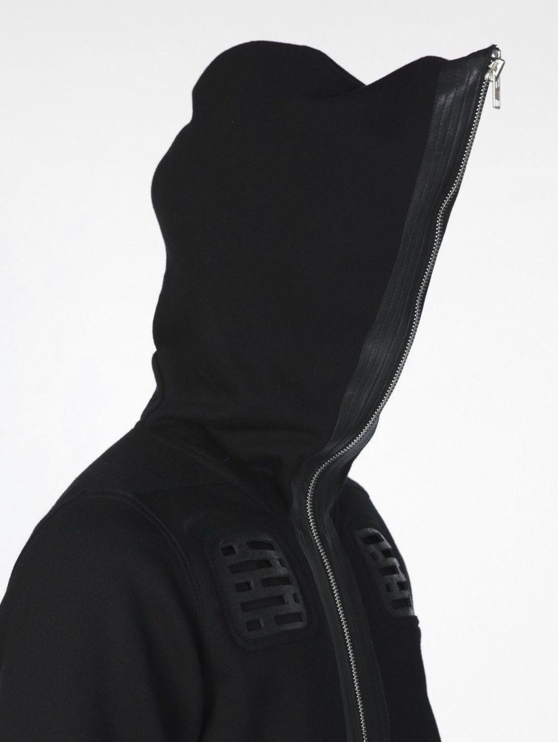 Rick Owens Drkshdw RICK OWENS SS14 VICIOUS HOODIE IN BLACK Size US S / EU 44-46 / 1 - 3 Thumbnail