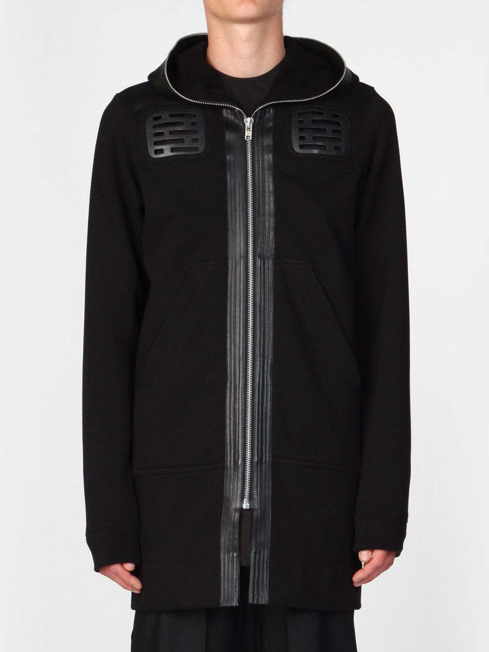 Rick Owens Drkshdw RICK OWENS SS14 VICIOUS HOODIE IN BLACK Size US S / EU 44-46 / 1 - 1 Thumbnail