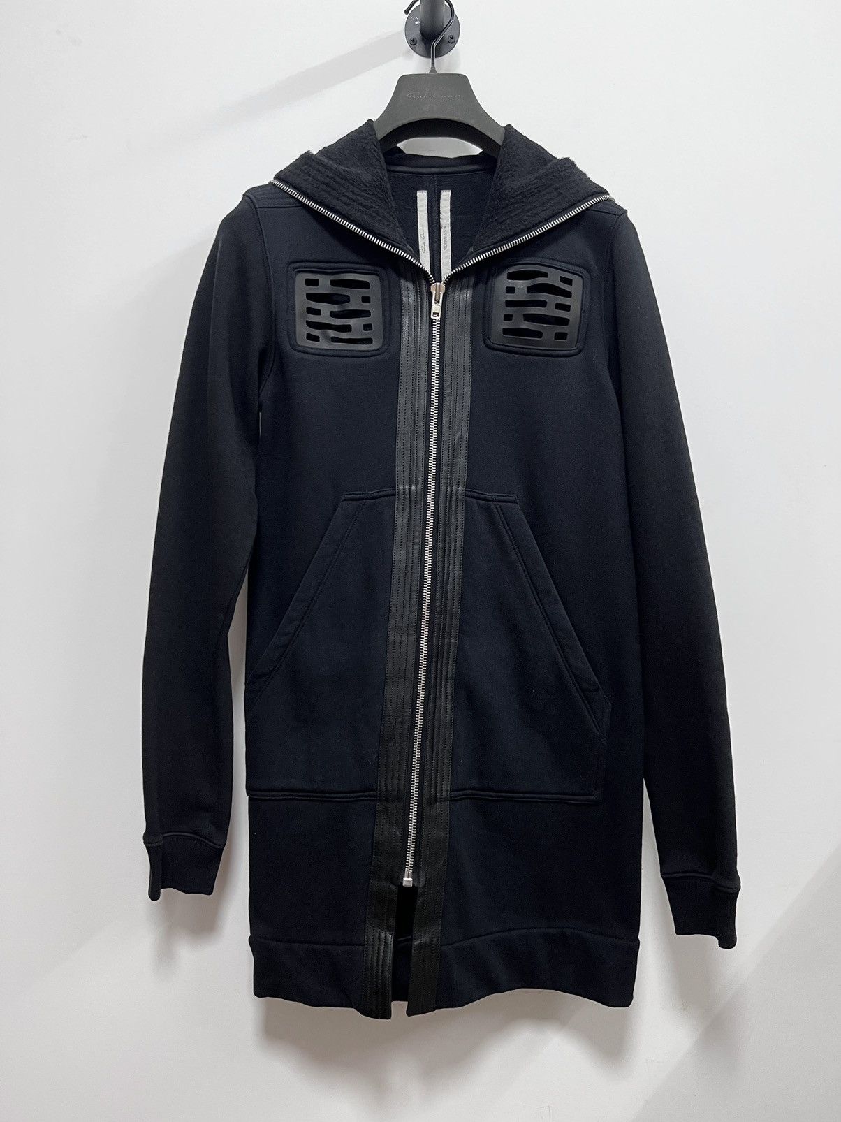 Rick Owens Drkshdw RICK OWENS SS14 VICIOUS HOODIE IN BLACK Size US S / EU 44-46 / 1 - 6 Thumbnail