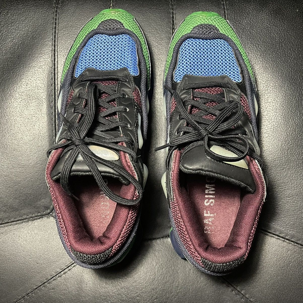 Adidas × Raf Simons Adidas Raf Simons Ozweego Maroon Size US 8 / EU 41 - 7 Thumbnail