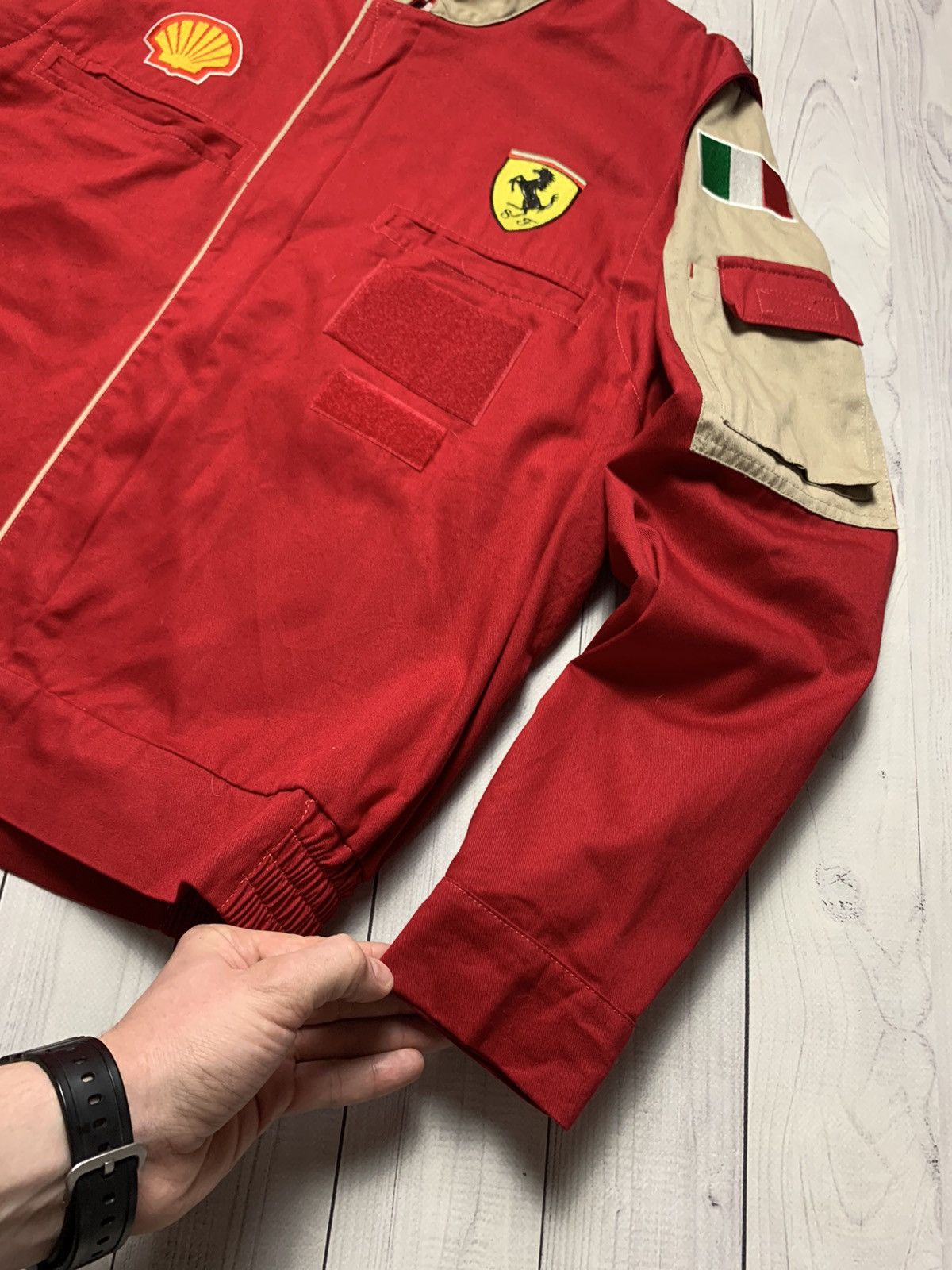 Ferrari × Vintage Vintage Ferrari racing jacket Italy logo size m rare Size US M / EU 48-50 / 2 - 5 Thumbnail
