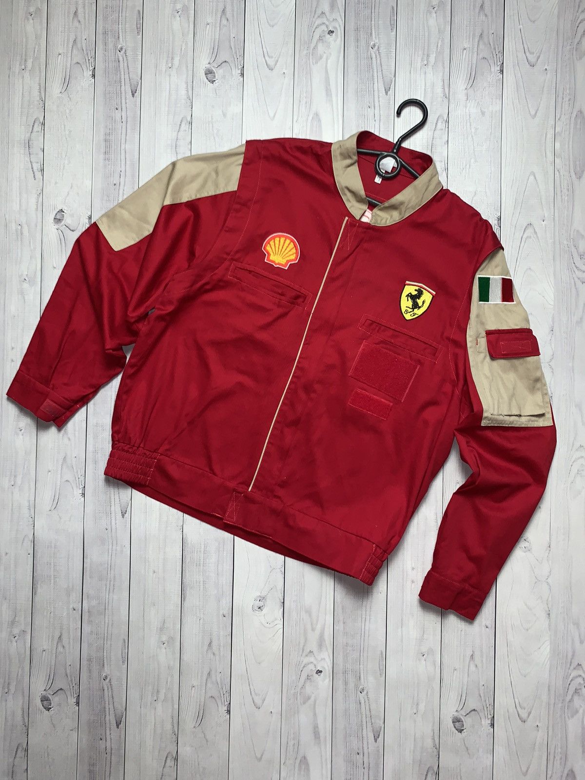 Ferrari × Vintage Vintage Ferrari racing jacket Italy logo size m rare Size US M / EU 48-50 / 2 - 1 Thumbnail