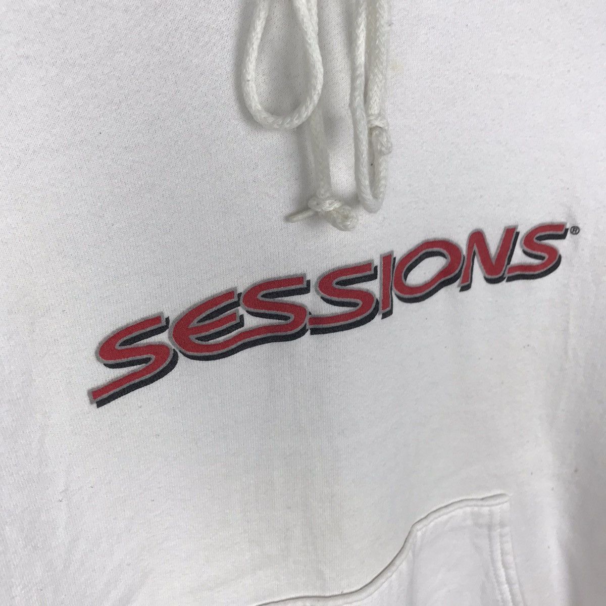 Santa Cruz Skateboards × Sessions Vintage 90s SESSIONS Skateboarding Snowboard Skatewear Size US S / EU 44-46 / 1 - 4 Thumbnail