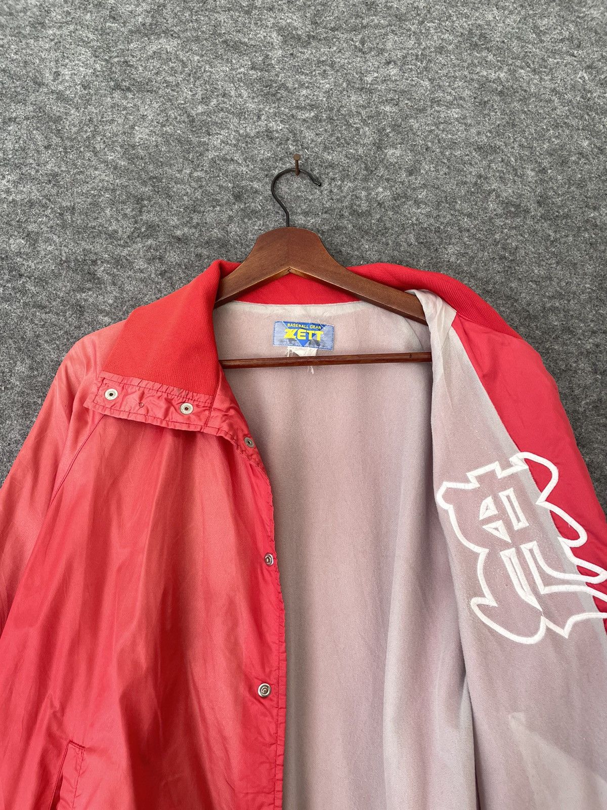 Japanese Brand × Vintage NATURALLY AGED VINTAGE JAPANESE BASEBALL JACKET Size US M / EU 48-50 / 2 - 6 Thumbnail