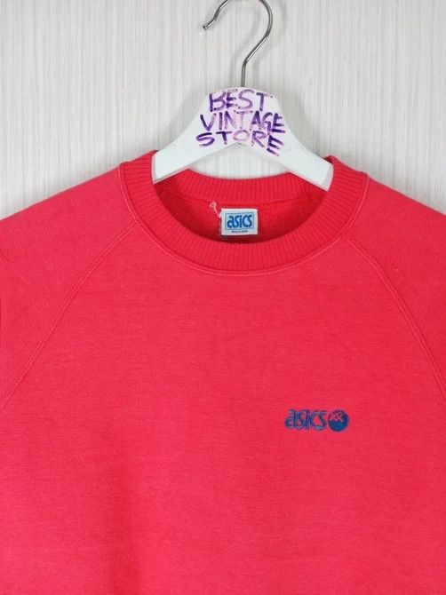 Asics Rare Vintage 90s Asics Small Logo Sweatshirt Size US S / EU 44-46 / 1 - 2 Thumbnail