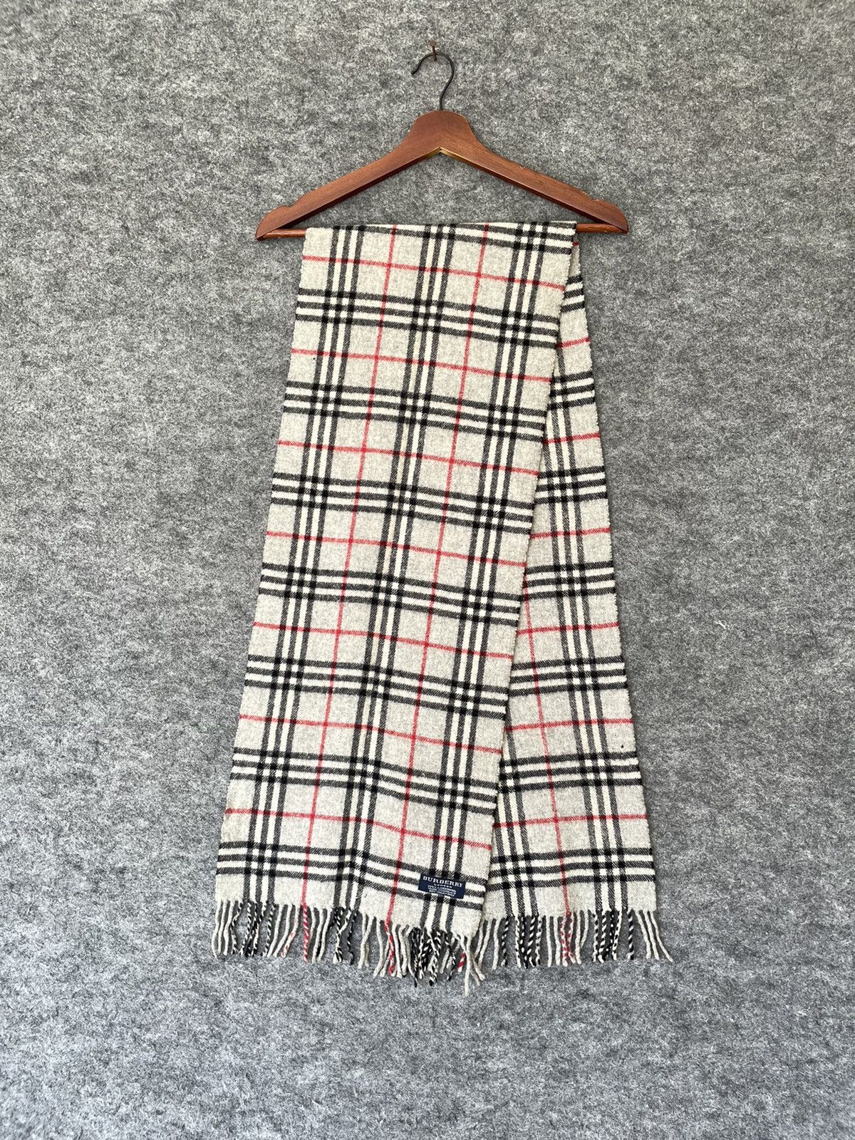 Burberry BURBERRY LAMBSWOOL MUFFLER Size ONE SIZE - 1 Thumbnail