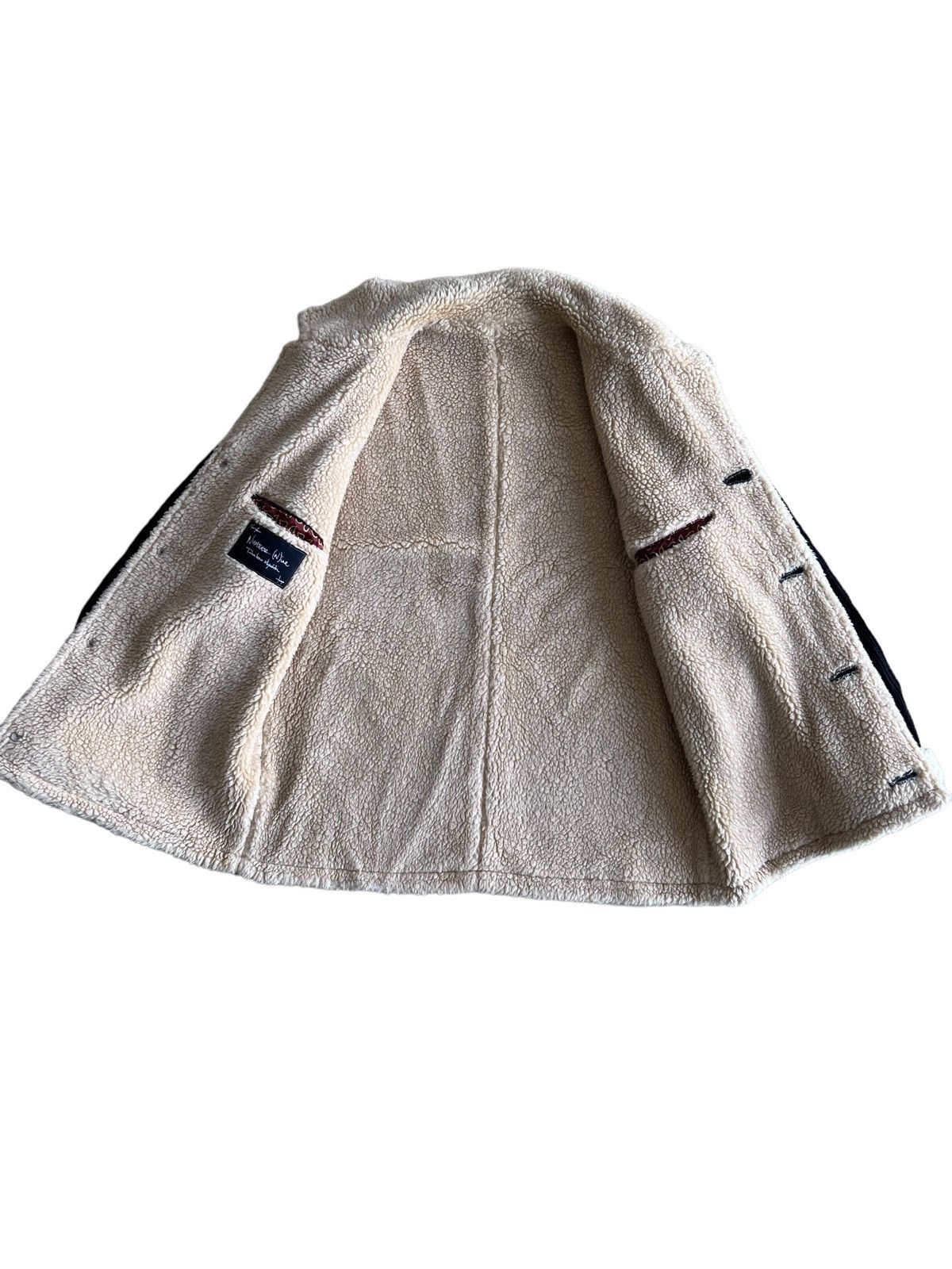 Number (N)ine ARCHIVE🔥OG Number Nine Corduroy Sherpa Lined Navajo Jacket Size US L / EU 52-54 / 3 - 2 Thumbnail