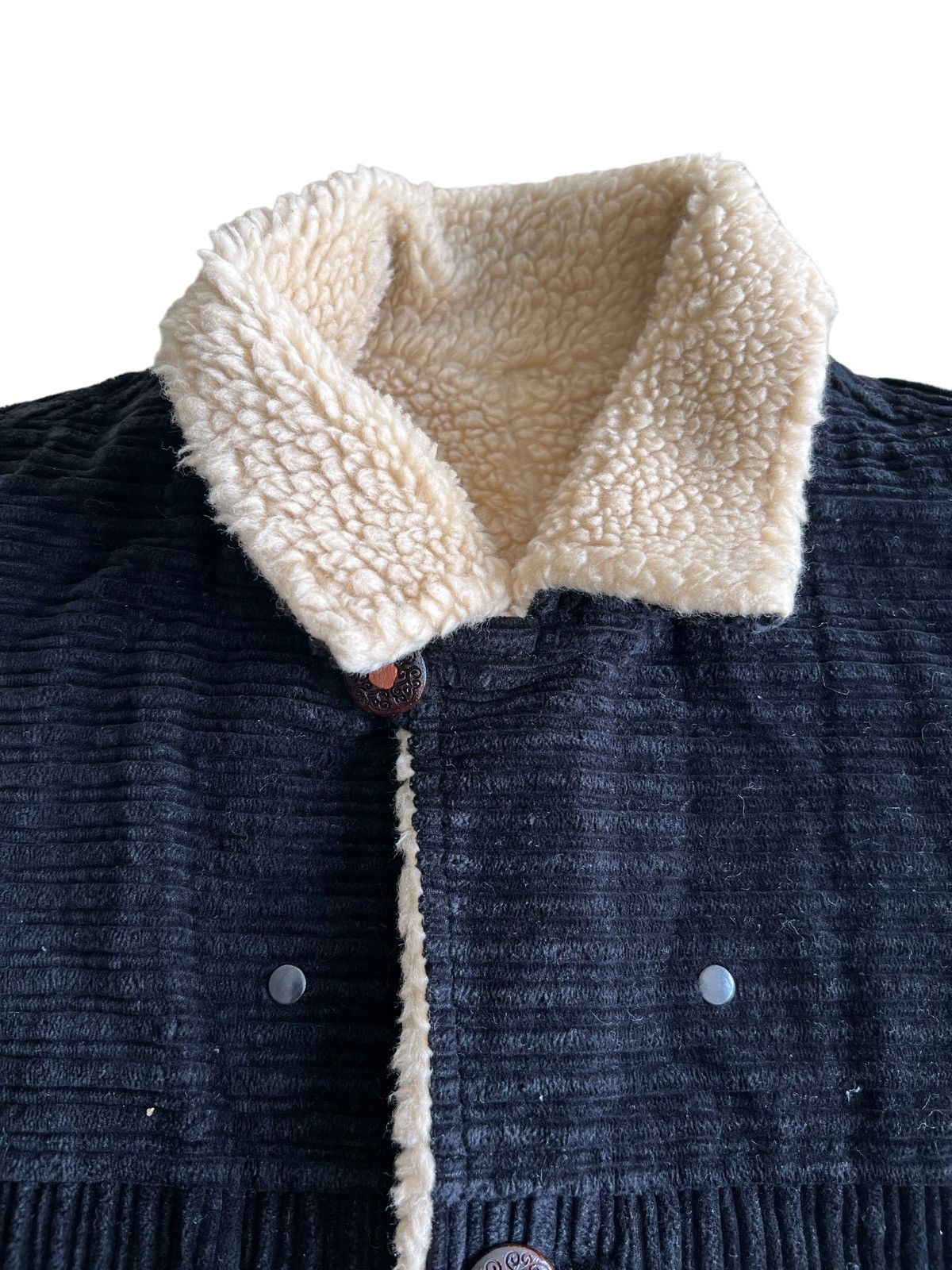 Number (N)ine ARCHIVE🔥OG Number Nine Corduroy Sherpa Lined Navajo Jacket Size US L / EU 52-54 / 3 - 7 Thumbnail