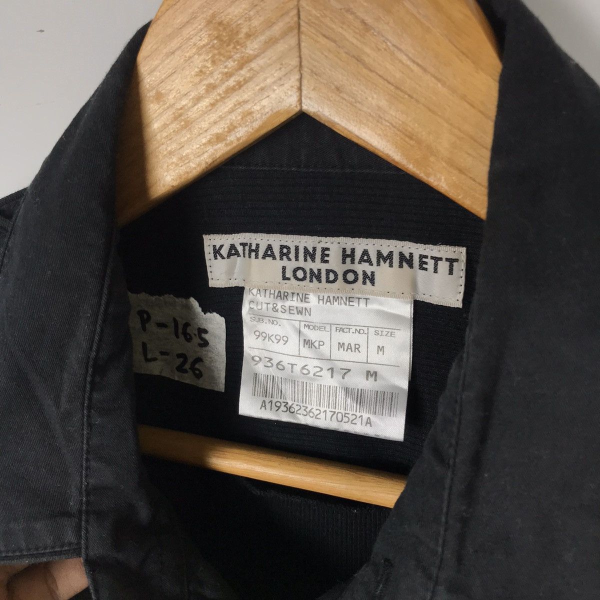 Japanese Brand × Katharine Hamnett London Katharine Hamnett London Black Ladies Polos Size ONE SIZE - 7 Thumbnail