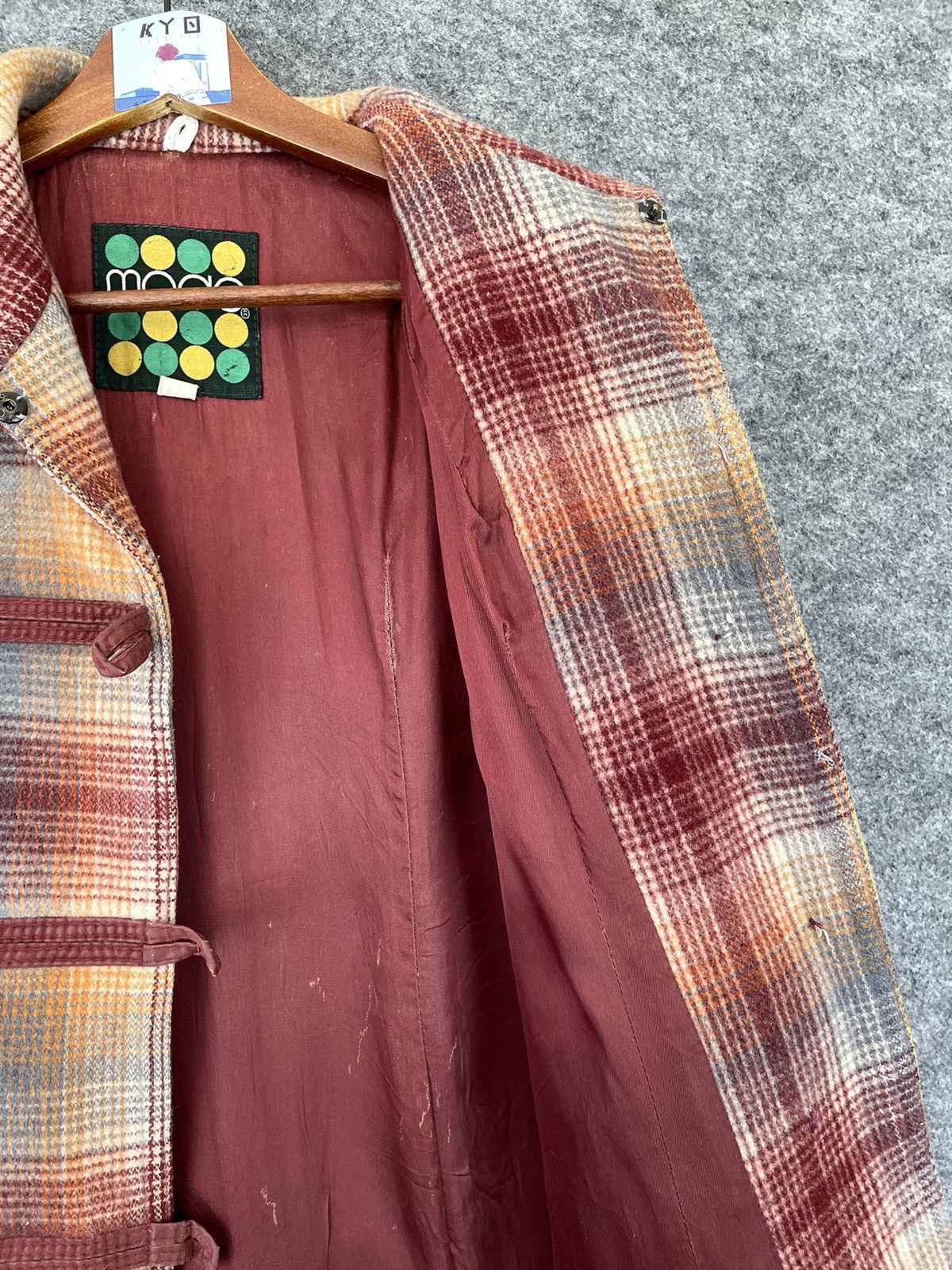Japanese Brand VINTAGE MODE TARTAN JACKET Size US M / EU 48-50 / 2 - 6 Thumbnail