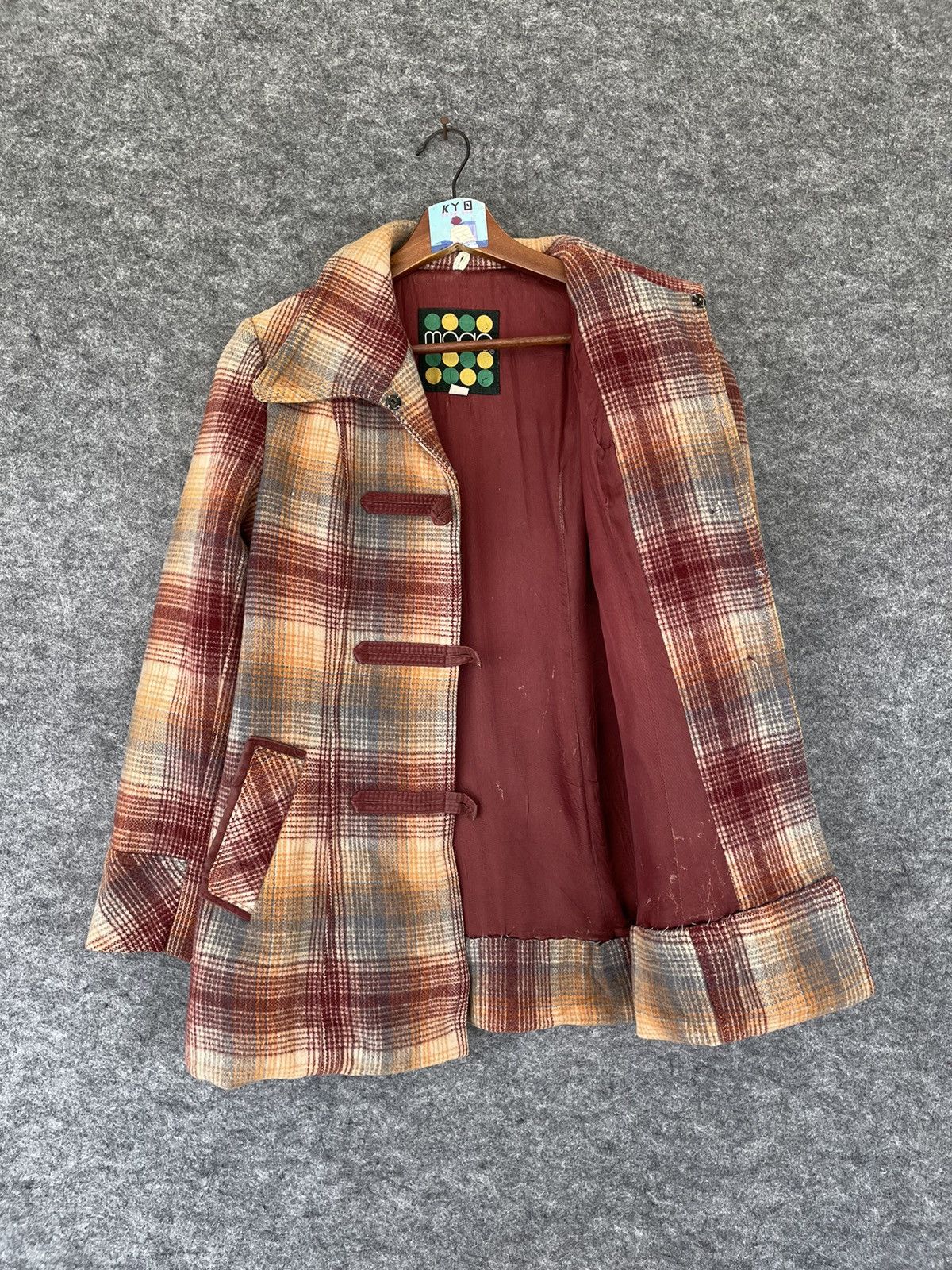 Japanese Brand VINTAGE MODE TARTAN JACKET Size US M / EU 48-50 / 2 - 5 Thumbnail