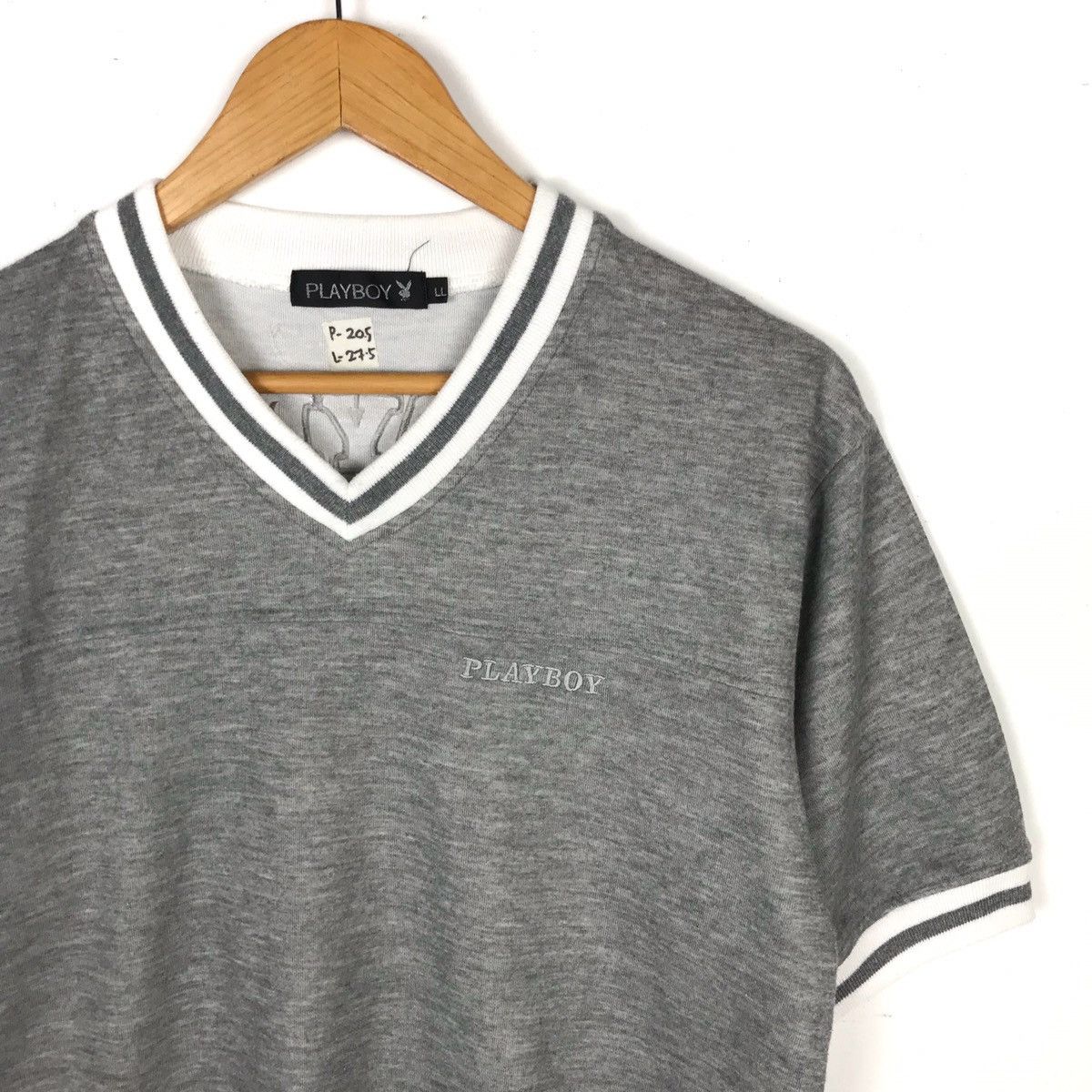 Playboy × Vintage Vintage 90s Playboy Big Bunny Logo T Shirt Size US L / EU 52-54 / 3 - 4 Thumbnail