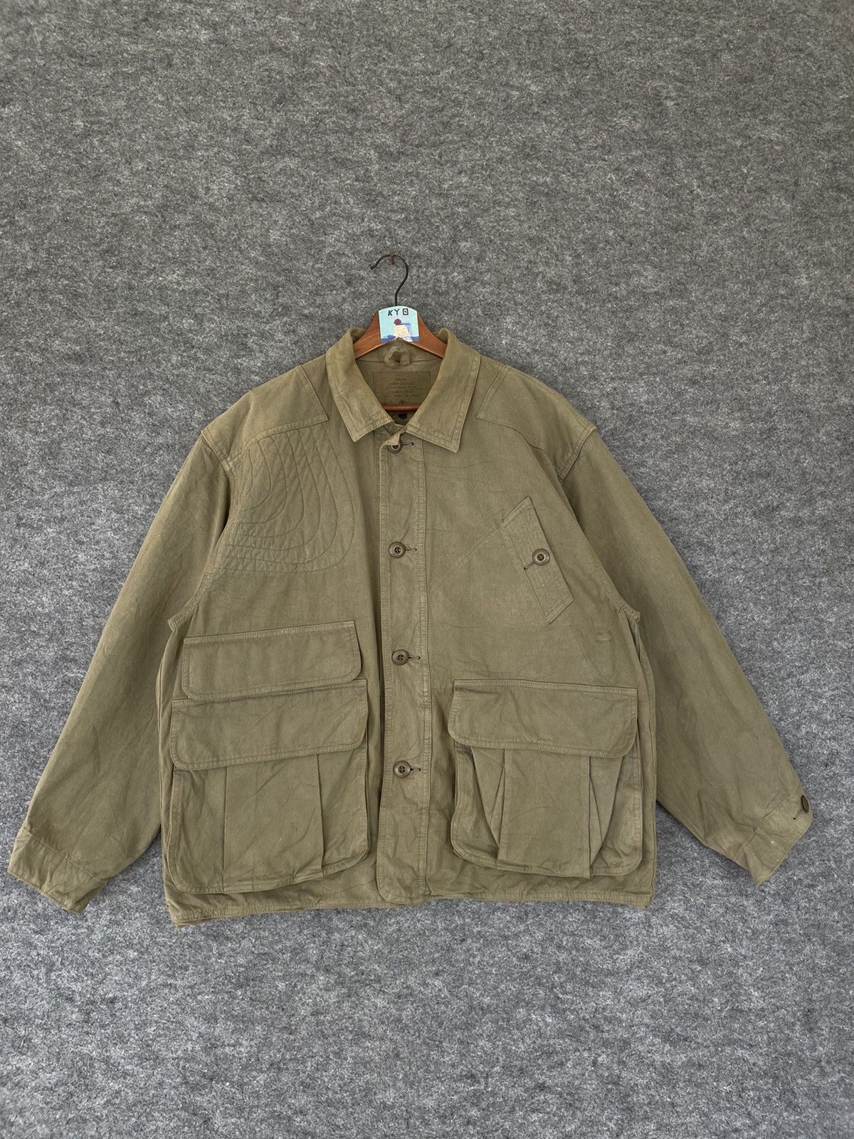 Japanese Brand VINTAGE 1973 LABOR CLOTHES JACKET Size US M / EU 48-50 / 2 - 1 Thumbnail