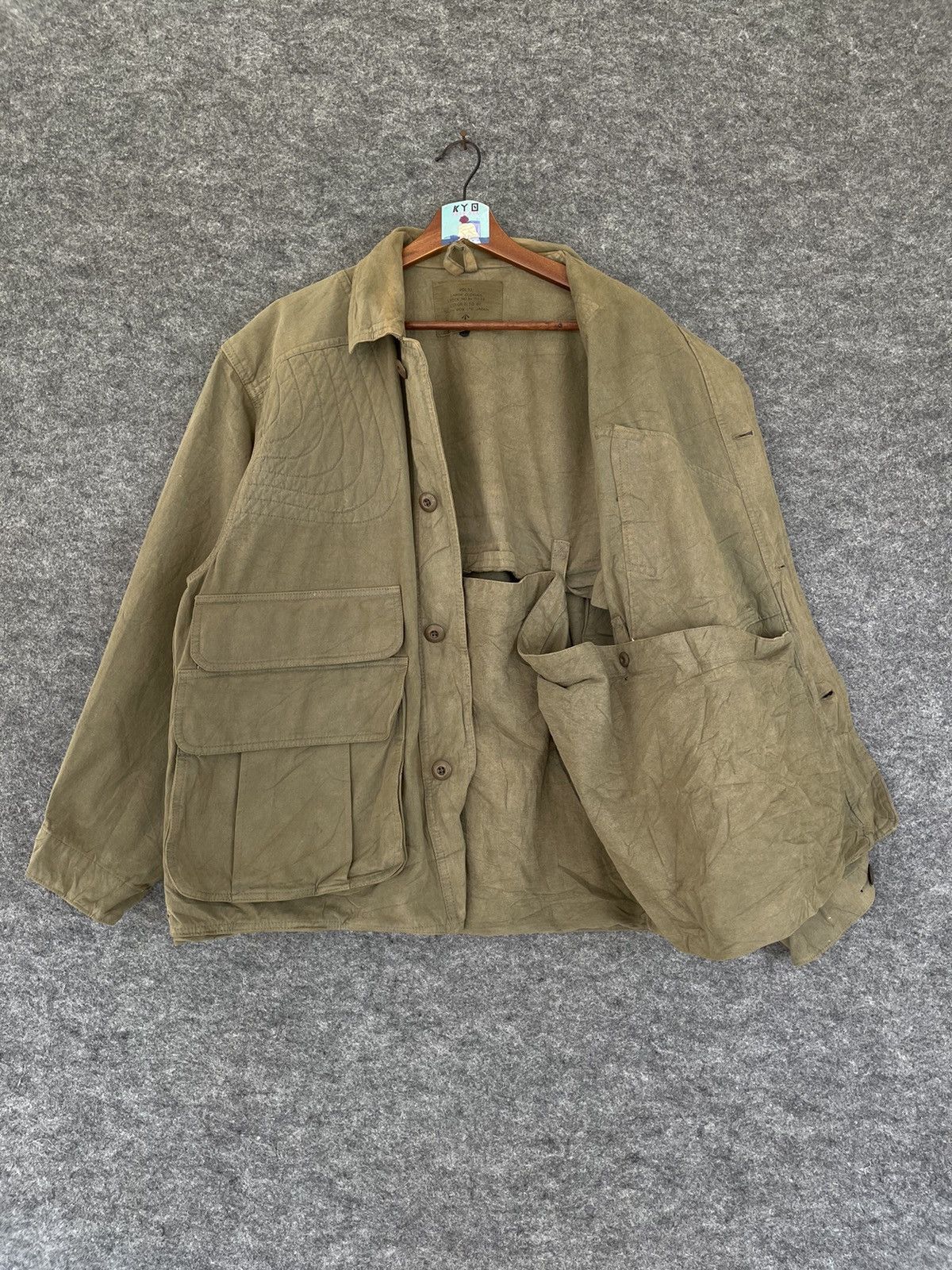 Japanese Brand VINTAGE 1973 LABOR CLOTHES JACKET Size US M / EU 48-50 / 2 - 5 Thumbnail
