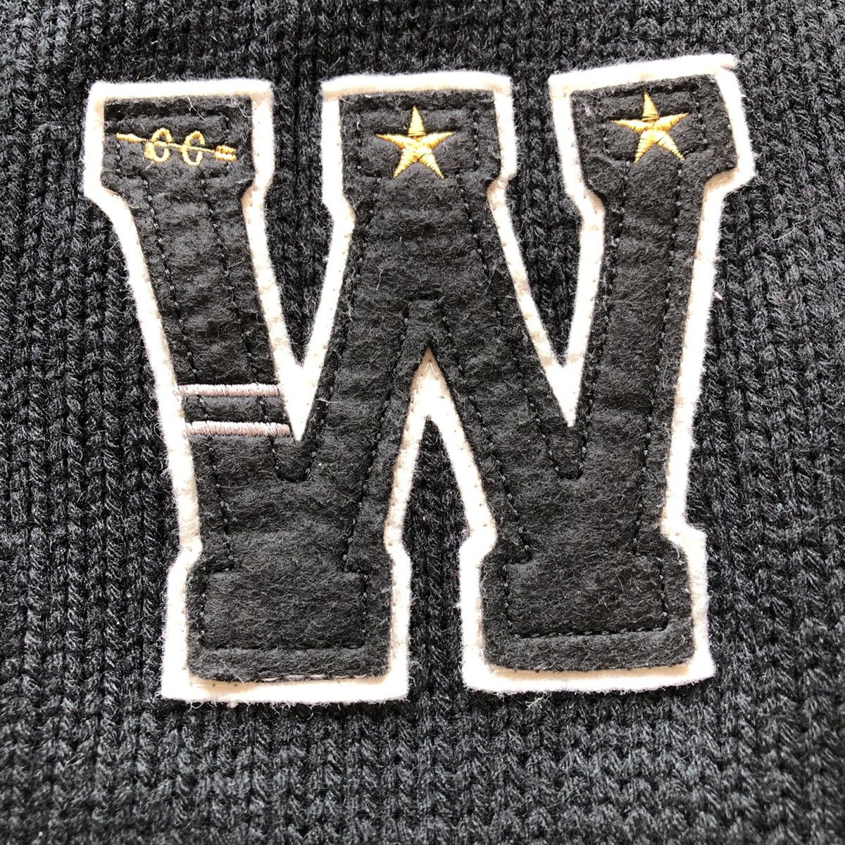 Japanese Brand Vintage Varsity Jacket Zipper Style Jacket Knit Fabric Size US S / EU 44-46 / 1 - 12 Thumbnail