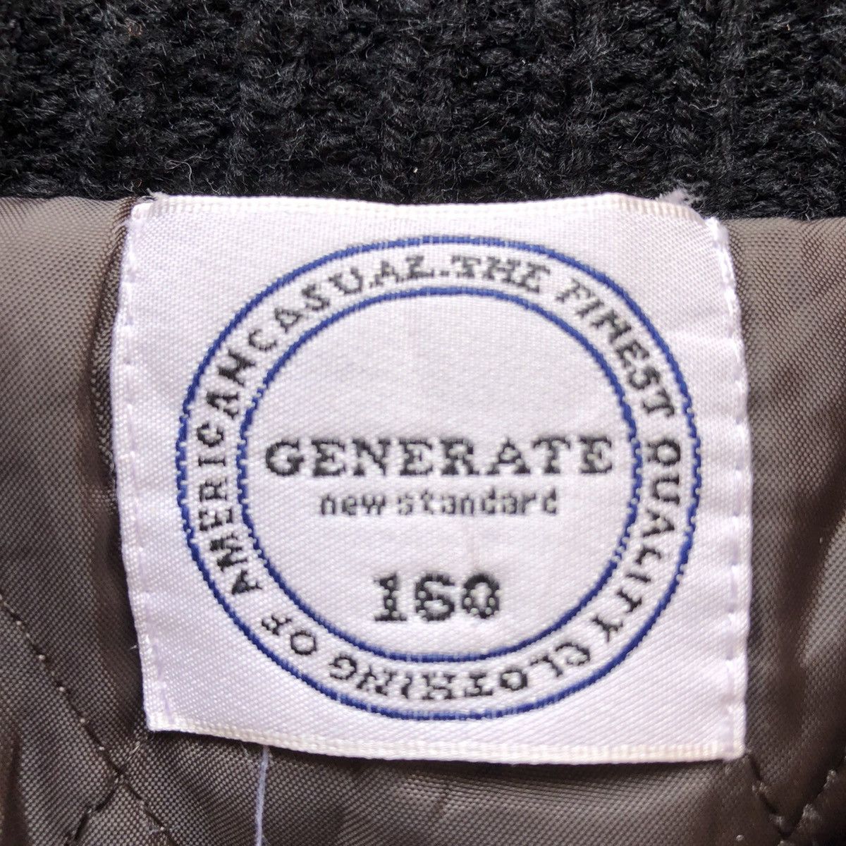 Japanese Brand Vintage Varsity Jacket Zipper Style Jacket Knit Fabric Size US S / EU 44-46 / 1 - 16 Thumbnail