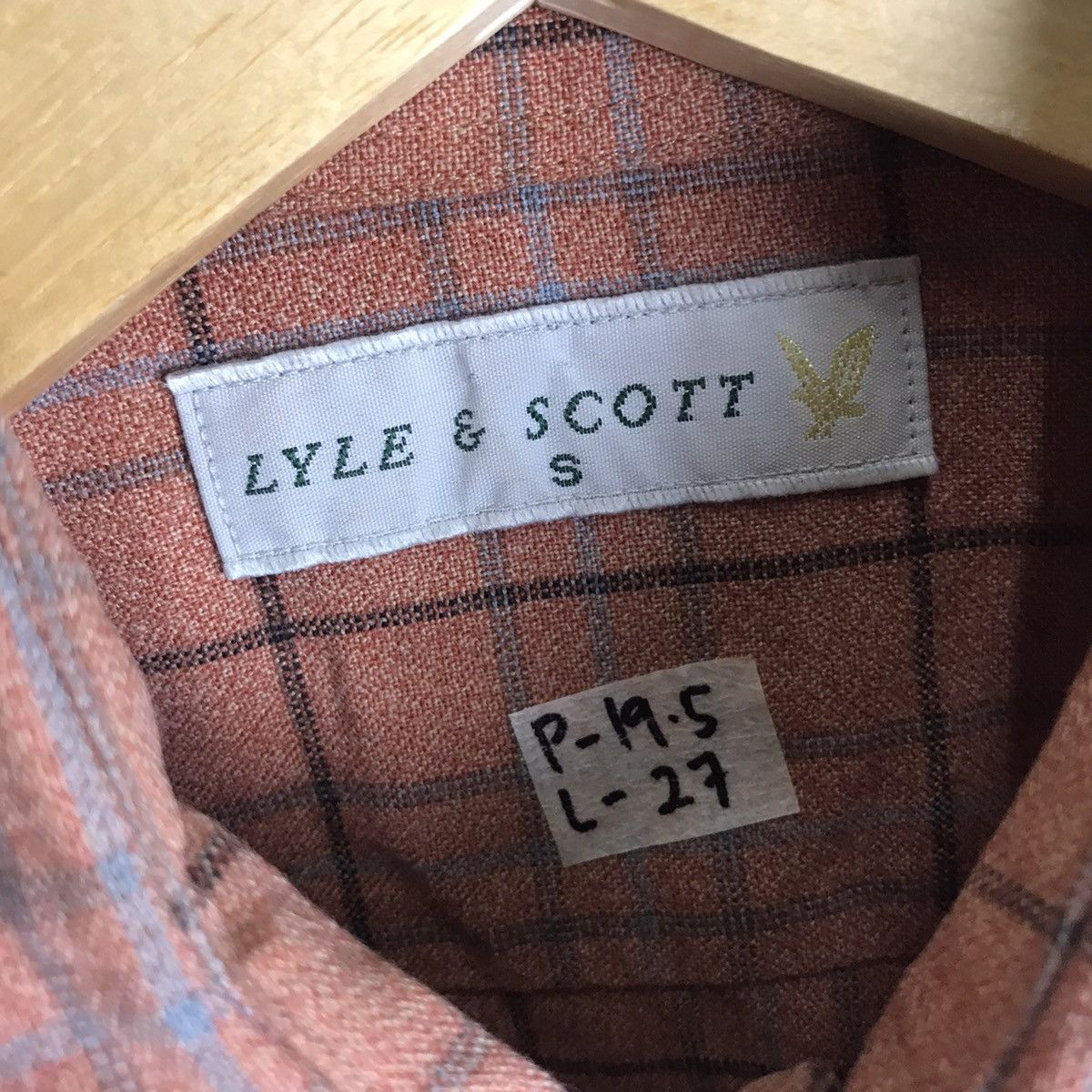Lyle & Scott Lyle & Scott Plaid Single Pocket Button Up Size US S / EU 44-46 / 1 - 7 Thumbnail