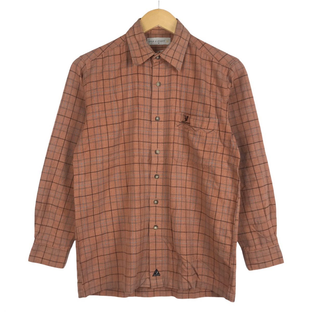 Lyle & Scott Lyle & Scott Plaid Single Pocket Button Up Size US S / EU 44-46 / 1 - 1 Thumbnail