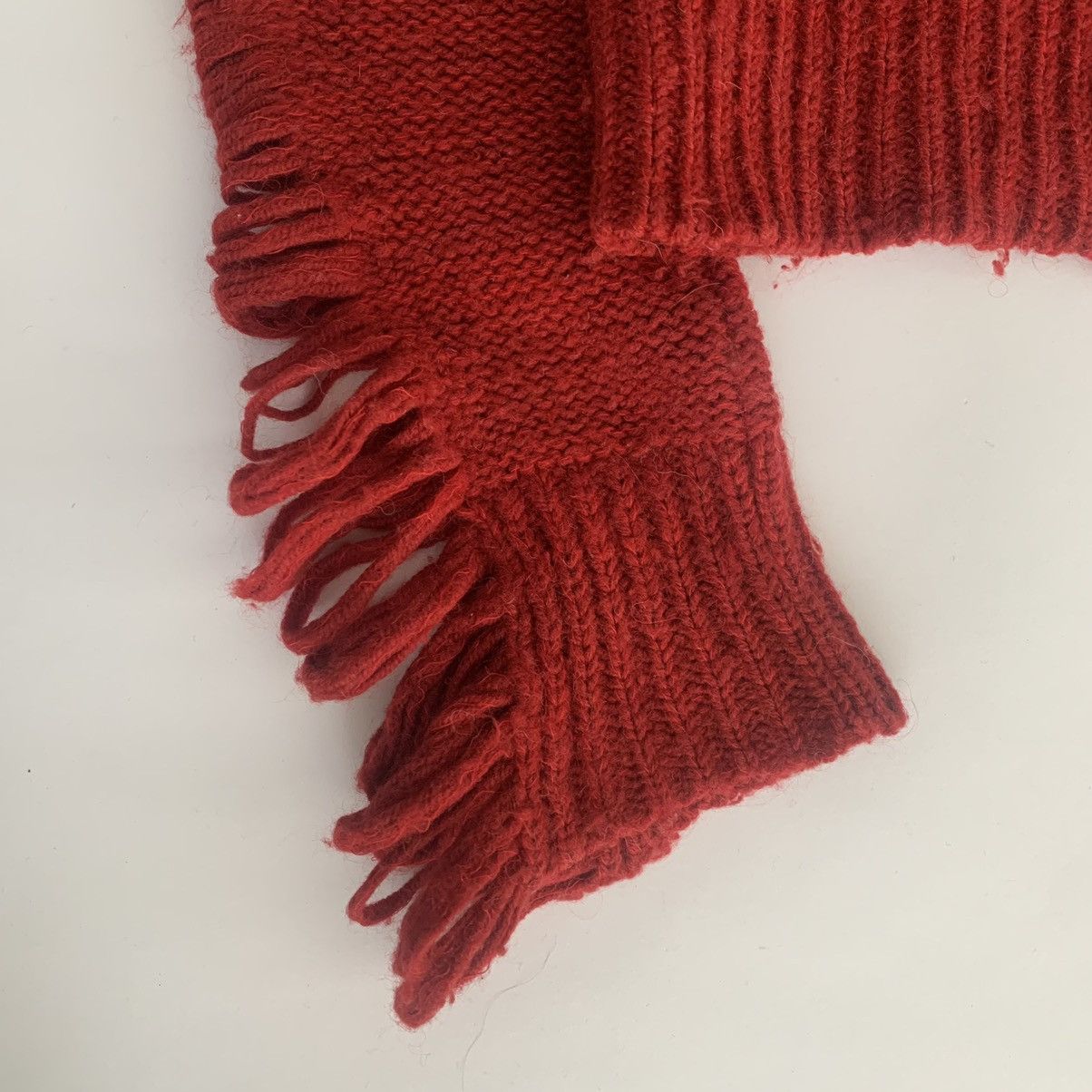 Nozomi Ishiguro Nozomi Ishiguro A/W11 Distressed Oversize Stripe V-Neck Knit Size US M / EU 48-50 / 2 - 4 Thumbnail