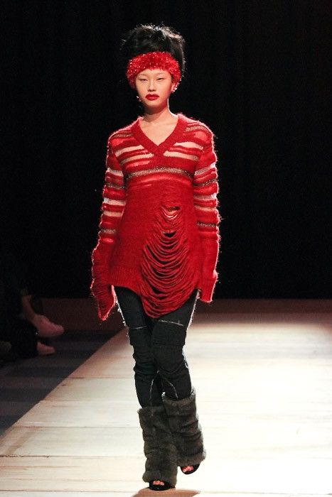 Nozomi Ishiguro Nozomi Ishiguro A/W11 Distressed Oversize