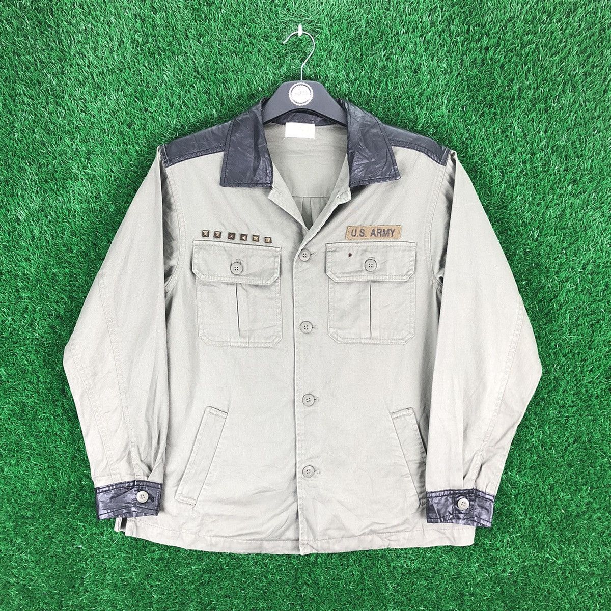 Uniform Wares Vintage 90's Military Punk Style Shirts by A.R.W Size US S / EU 44-46 / 1 - 1 Thumbnail