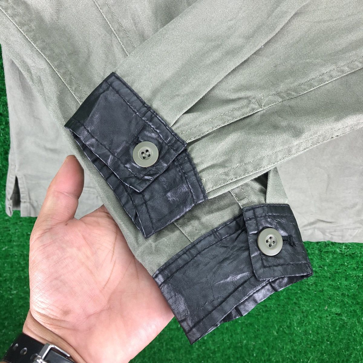 Uniform Wares Vintage 90's Military Punk Style Shirts by A.R.W Size US S / EU 44-46 / 1 - 11 Thumbnail