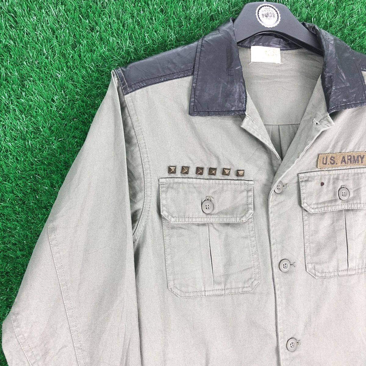 Uniform Wares Vintage 90's Military Punk Style Shirts by A.R.W Size US S / EU 44-46 / 1 - 2 Thumbnail